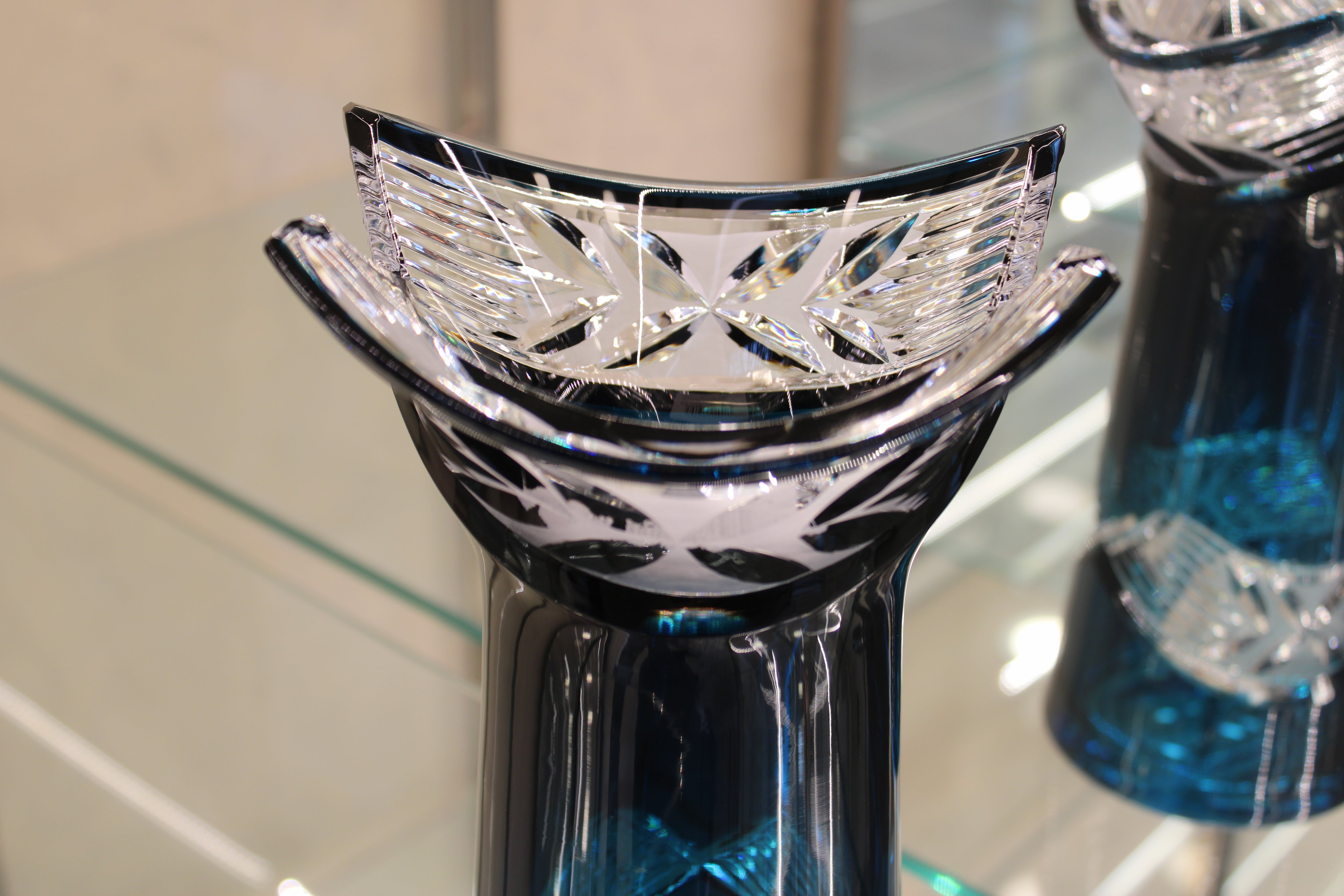 VAZA LAUREL - 255mm - Azur