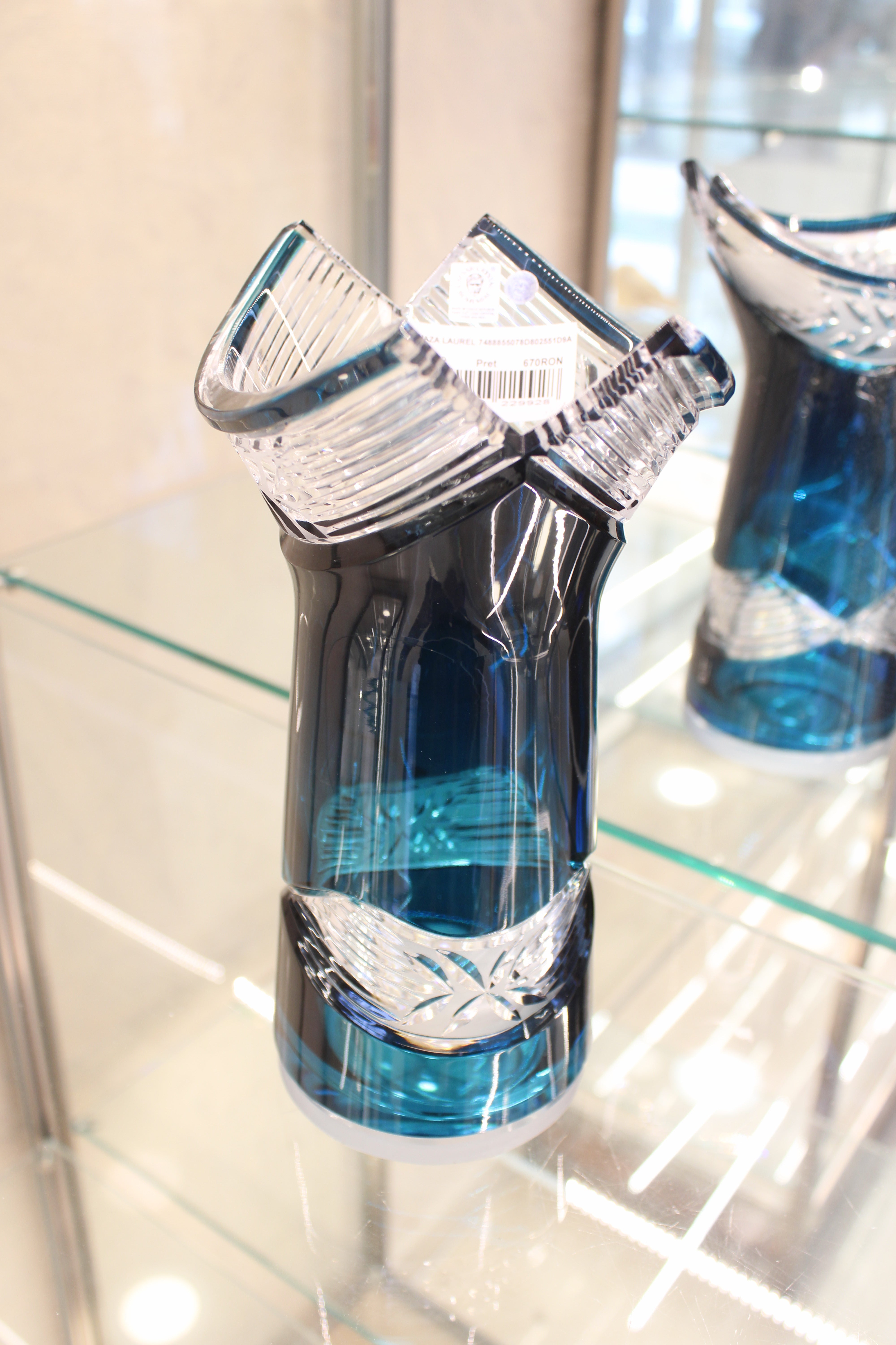 Vaza Laurel - 255 mm - azure
