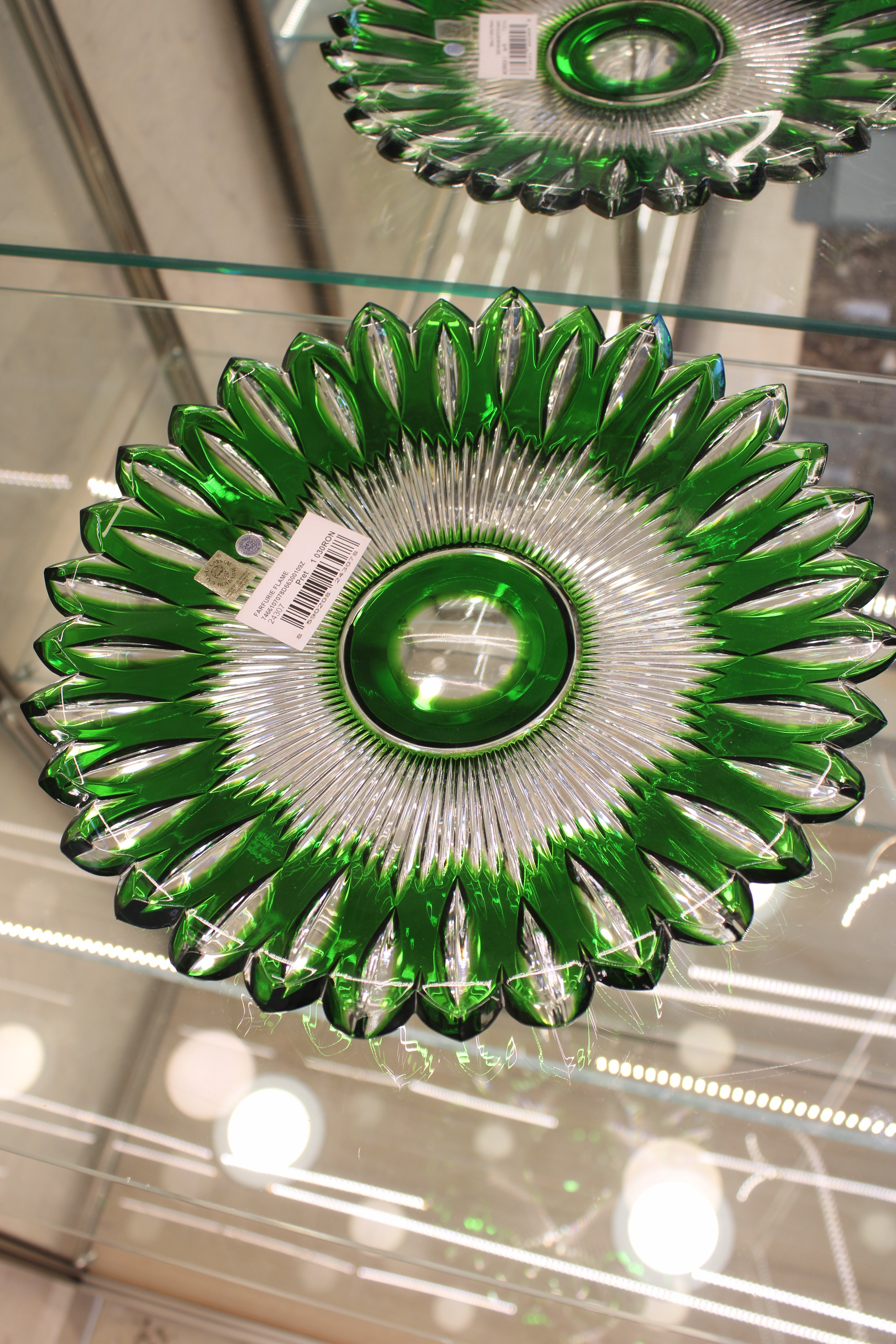 Farfurie Flame - 300 mm - verde