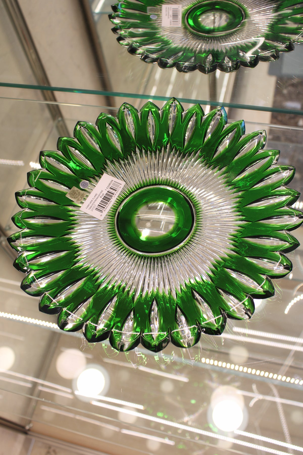 Farfurie Flame - 300 mm - verde
