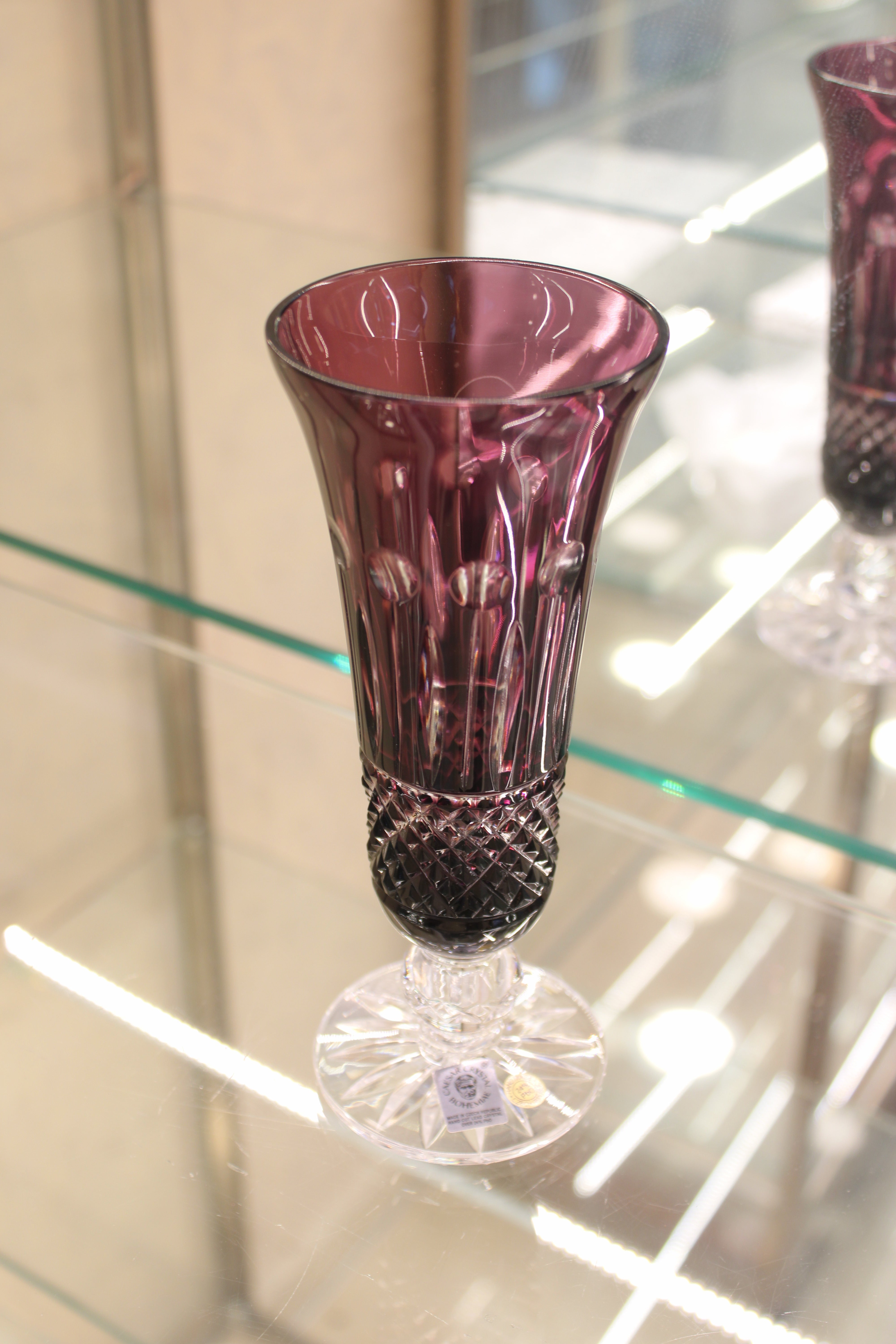 Set 6 Pahare Cu Picior Flute Tomy - 155 ml - violet
