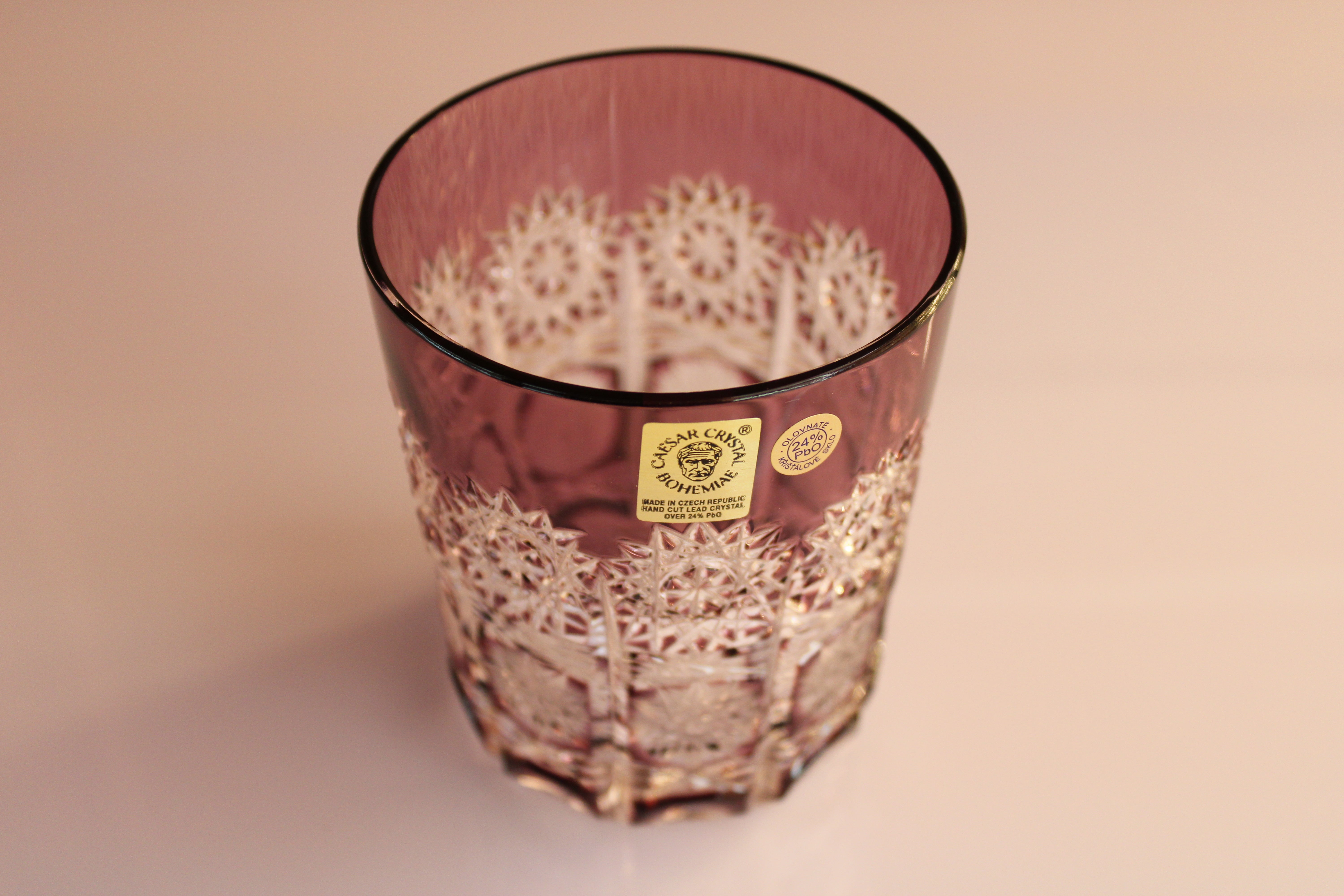 PAHAR FARA PICIOR PAULA - 290ml - Violet