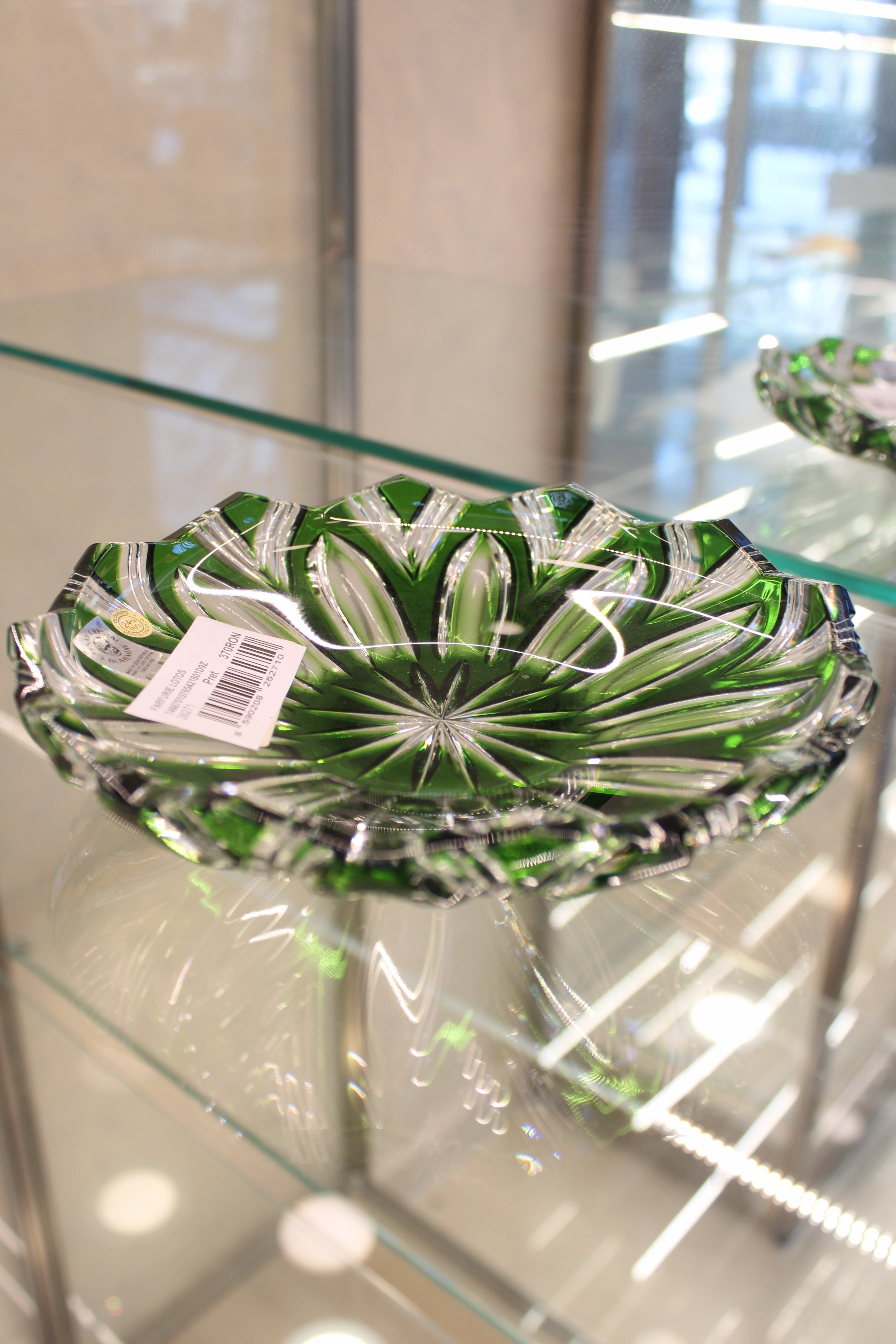 Farfurie Lotos - 180 mm - verde