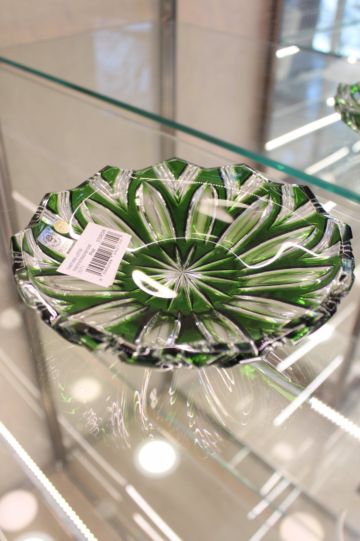 Farfurie Lotos - 180 mm - verde