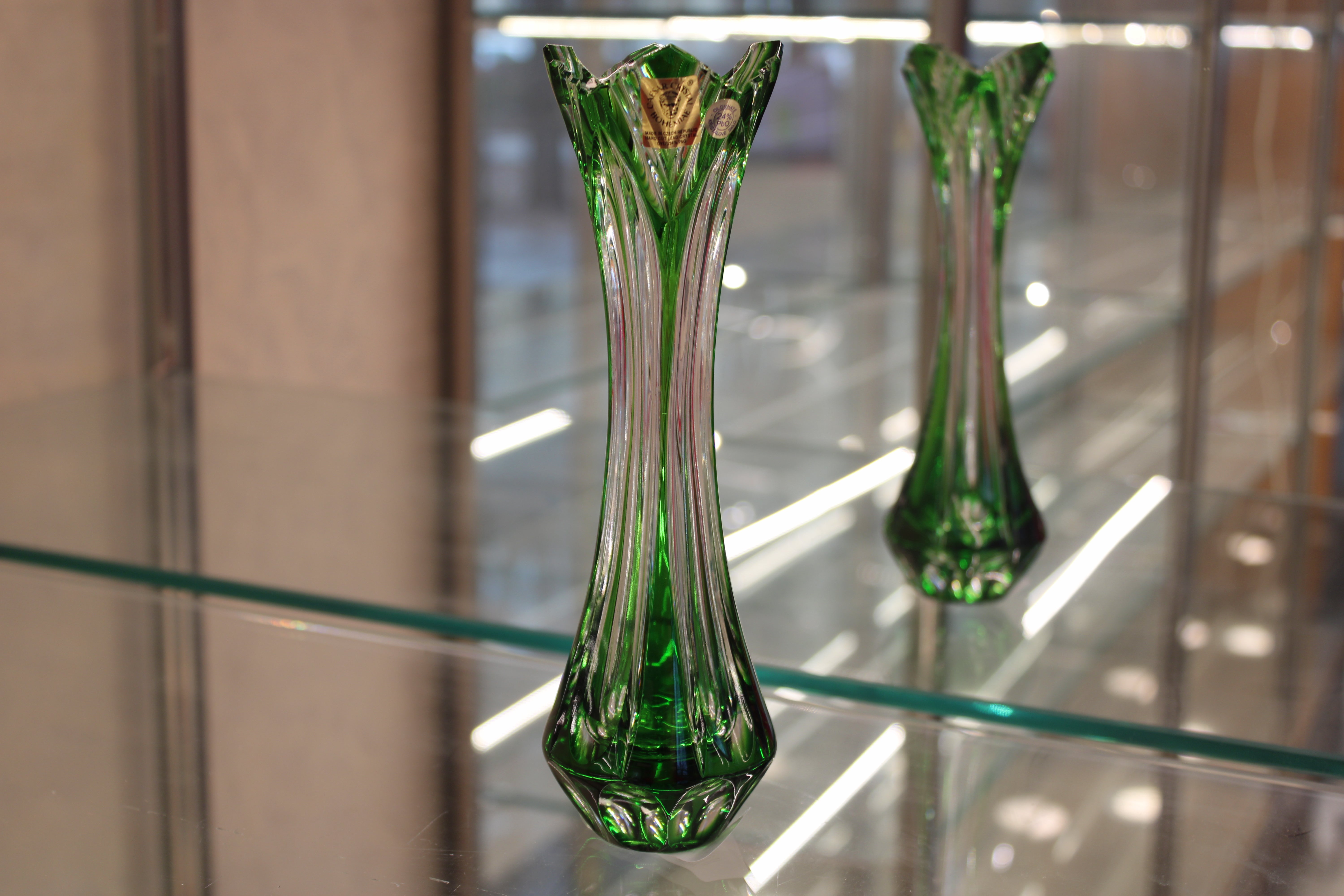 VAZA LOTOS - 205mm - Verde
