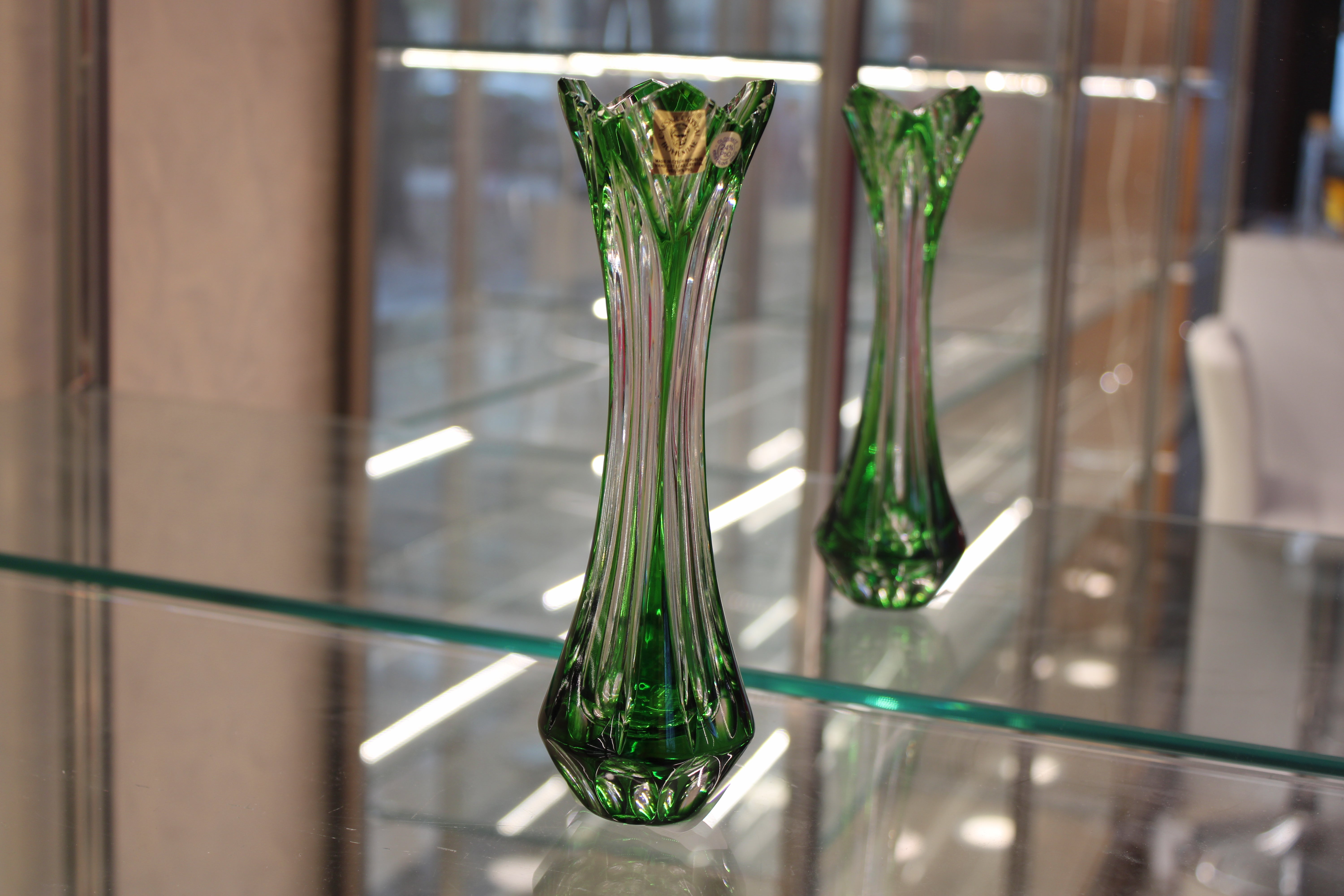 VAZA LOTOS - 205mm - Verde