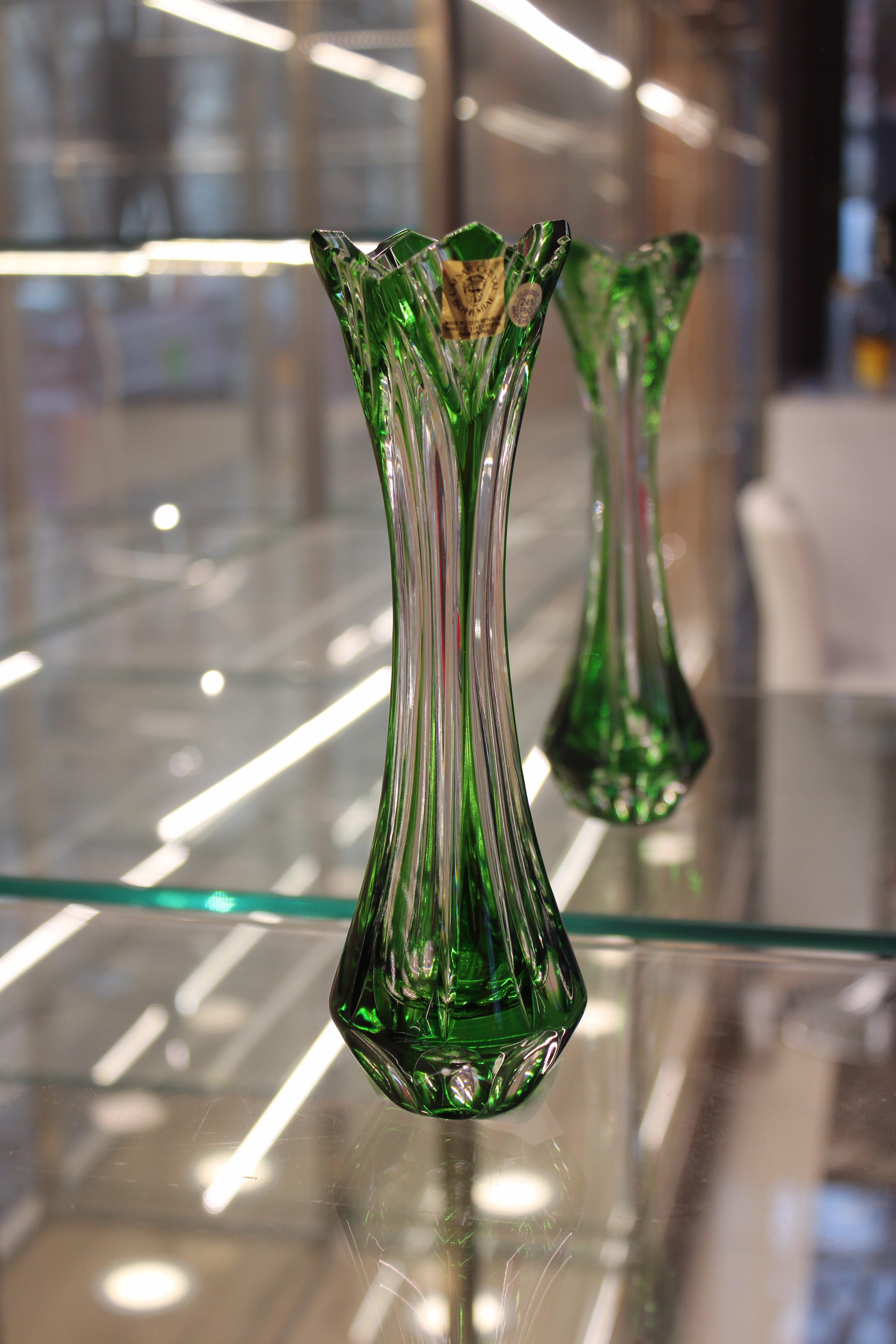VAZA LOTOS - 205mm - Verde