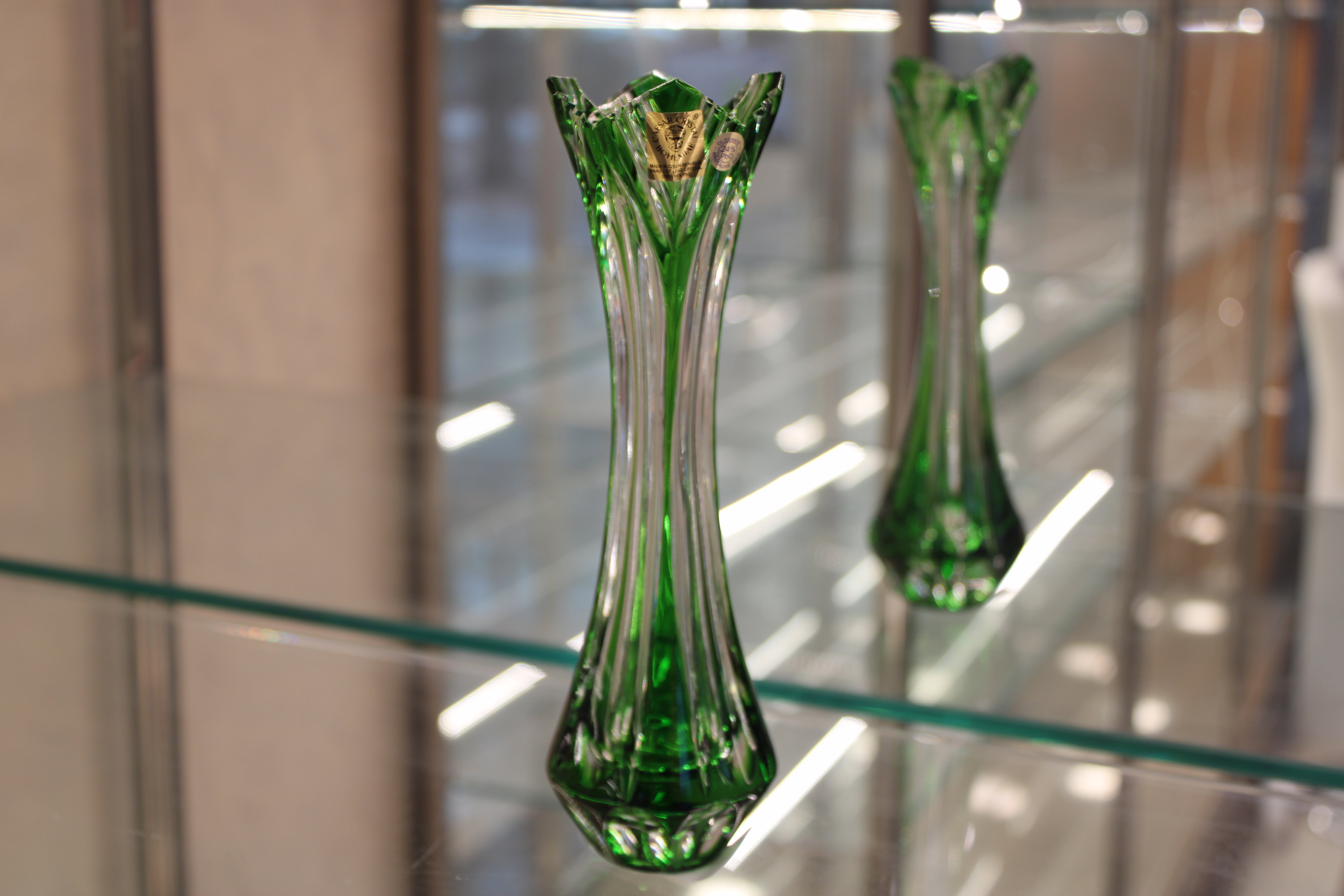 VAZA LOTOS - 205mm - Verde