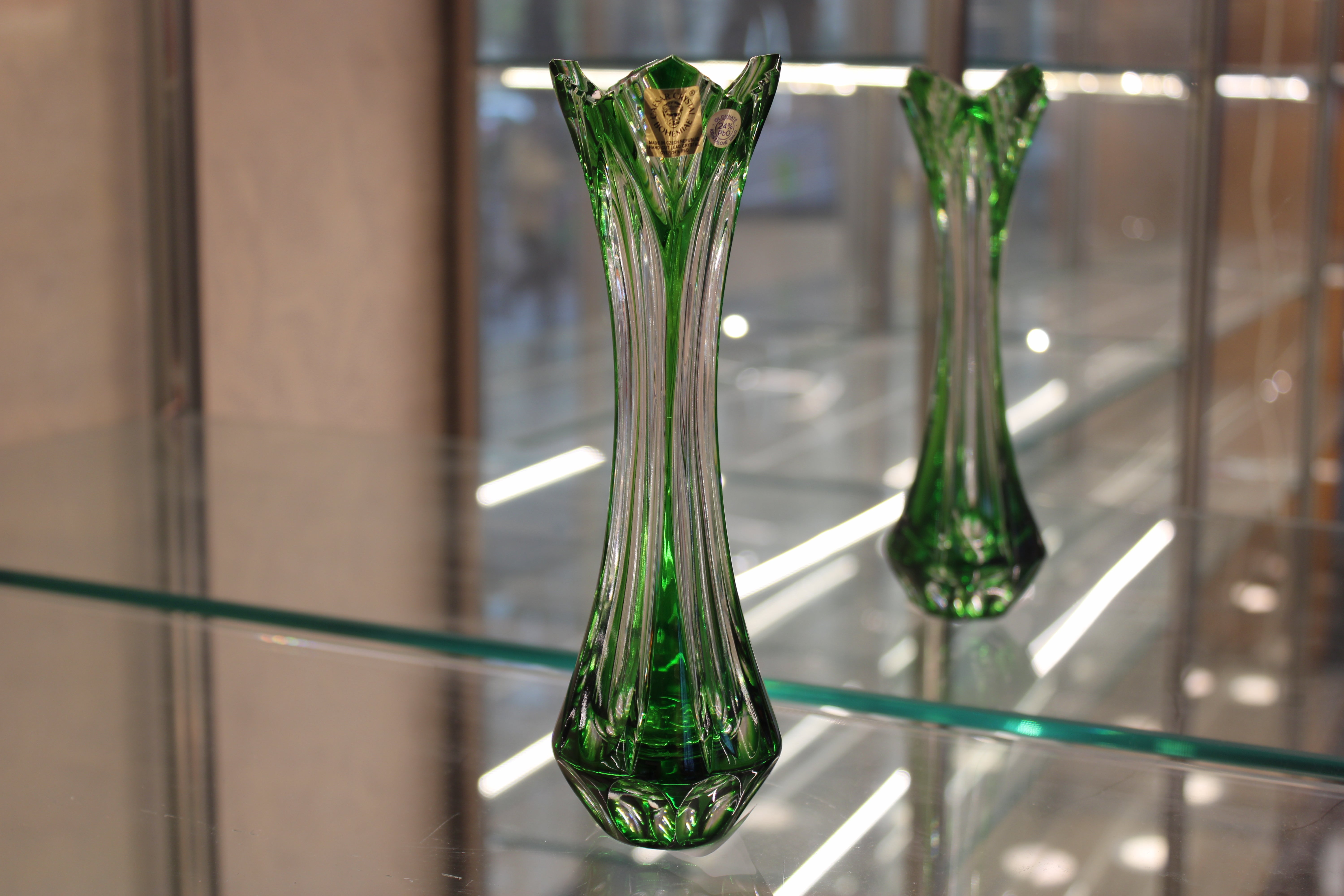 VAZA LOTOS - 205mm - Verde