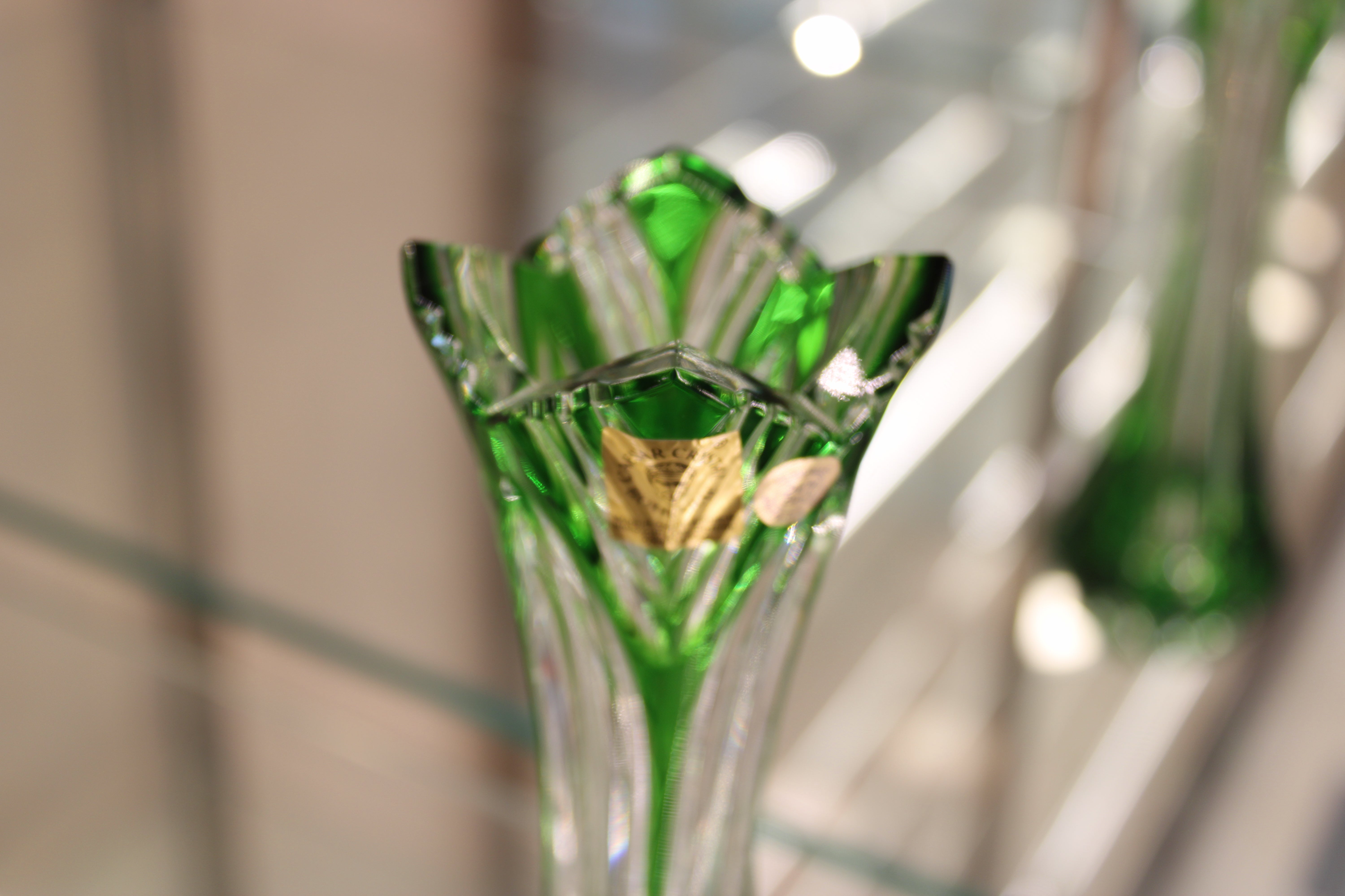 VAZA LOTOS - 205mm - Verde