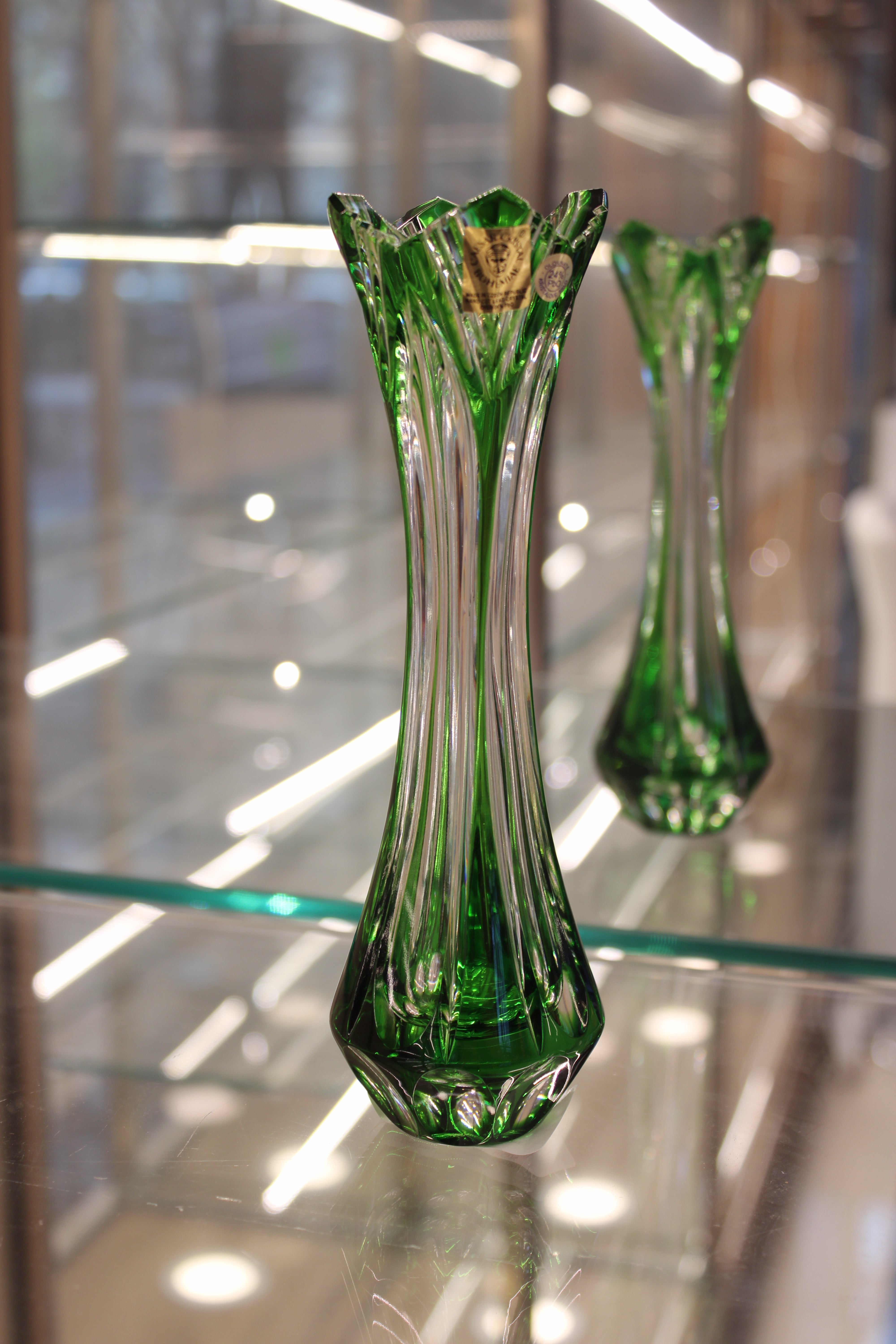 VAZA LOTOS - 205mm - Verde