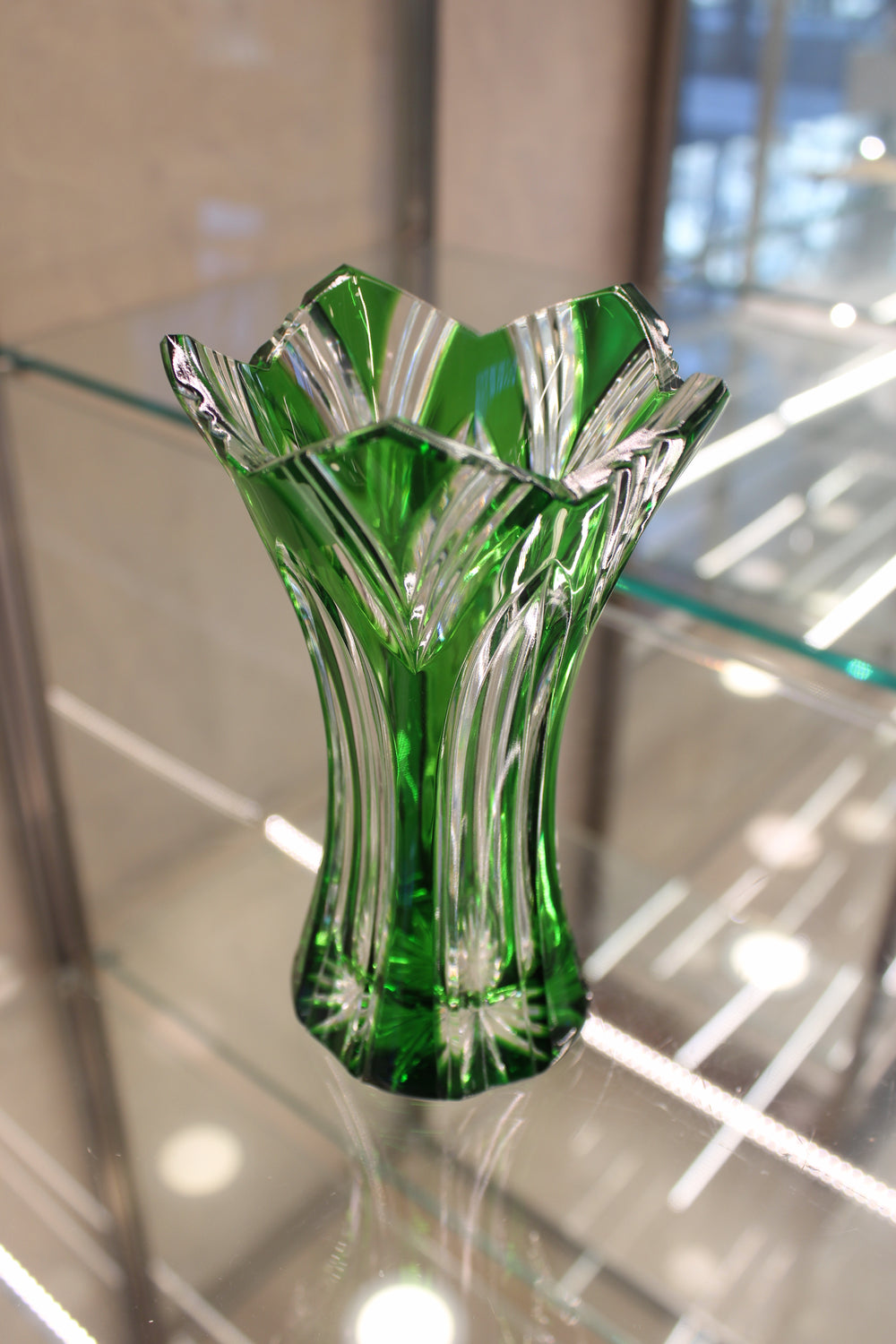 Vaza Lotos - 155 mm - verde
