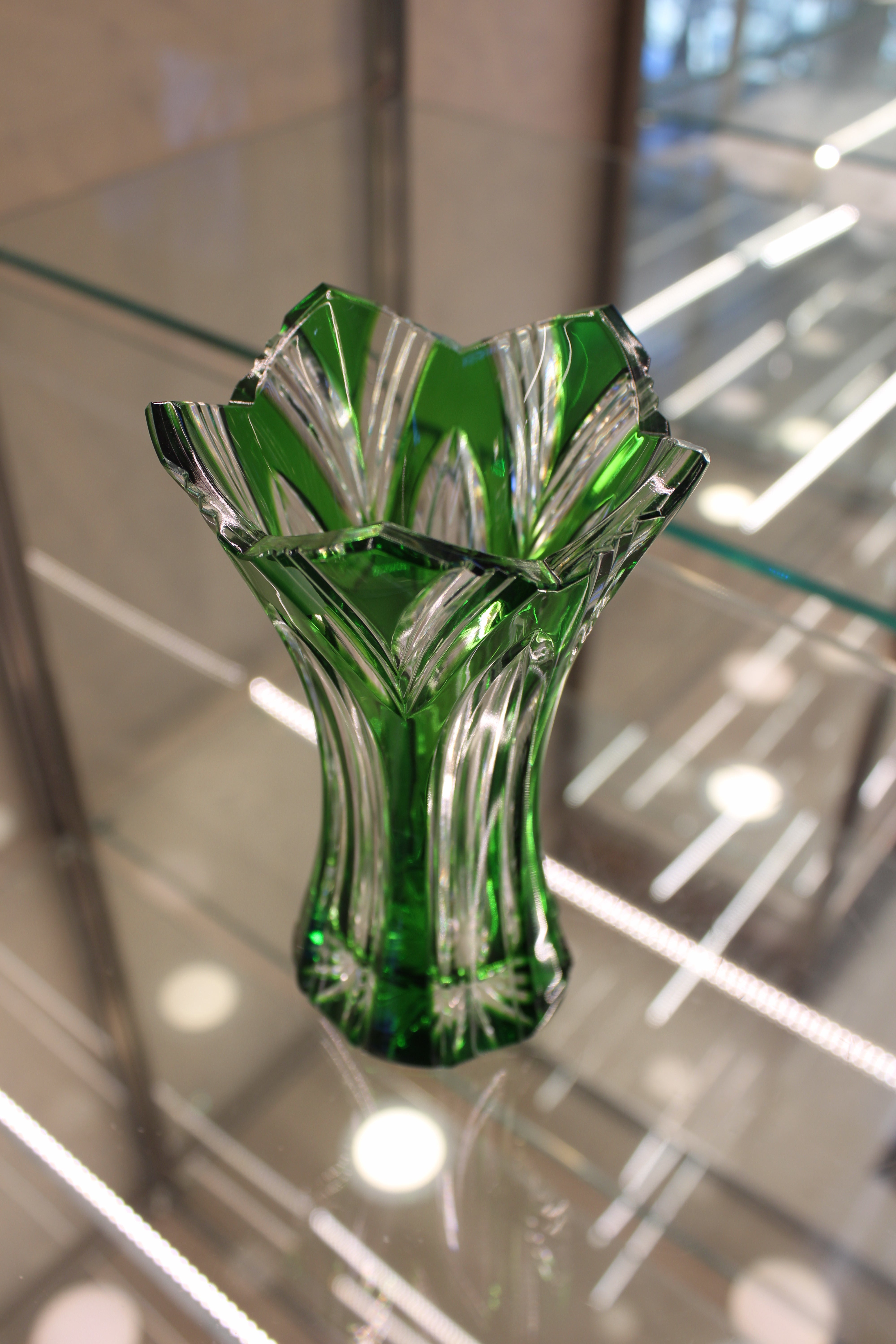 Vaza Lotos - 155 mm - verde