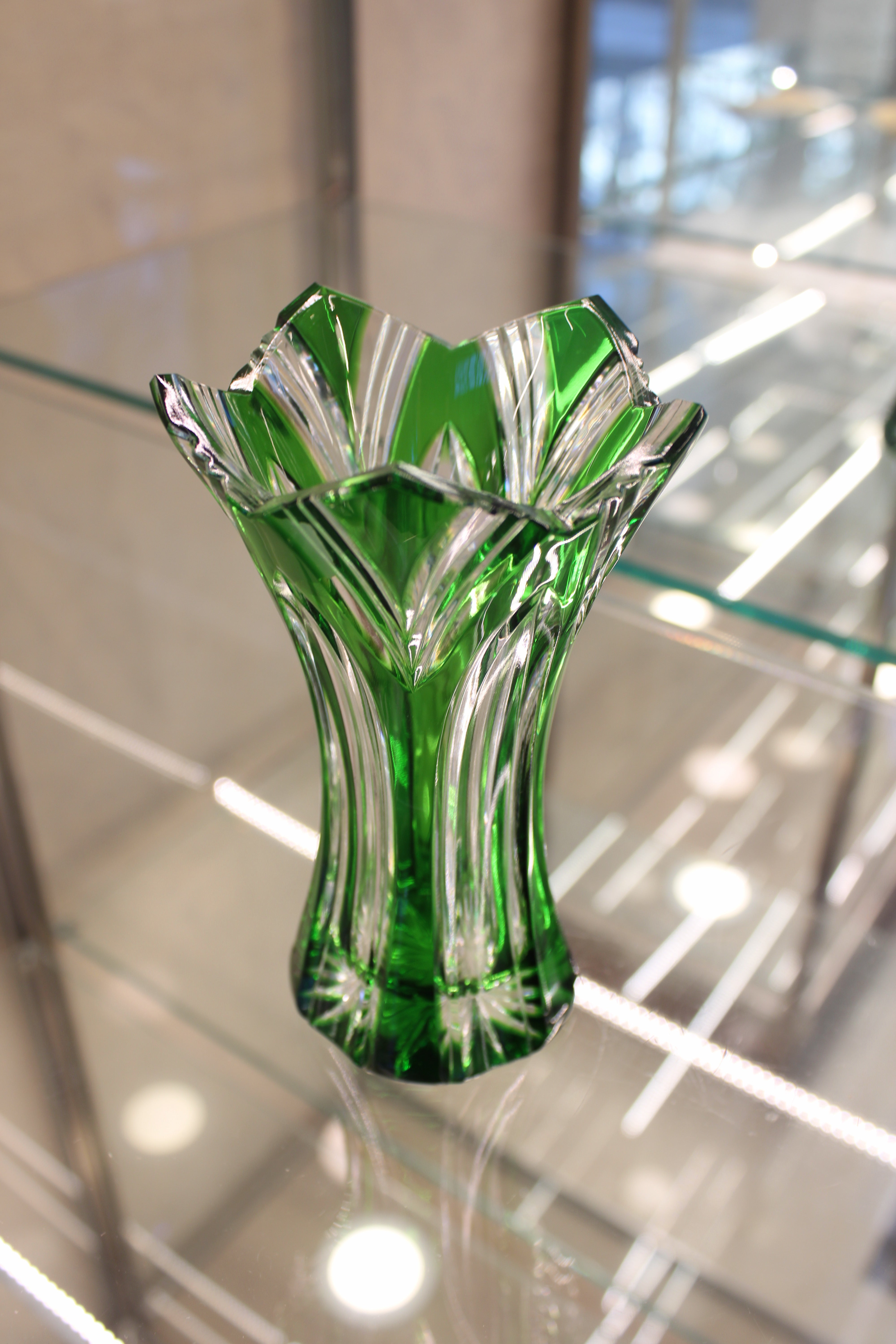 Vaza Lotos - 155 mm - verde
