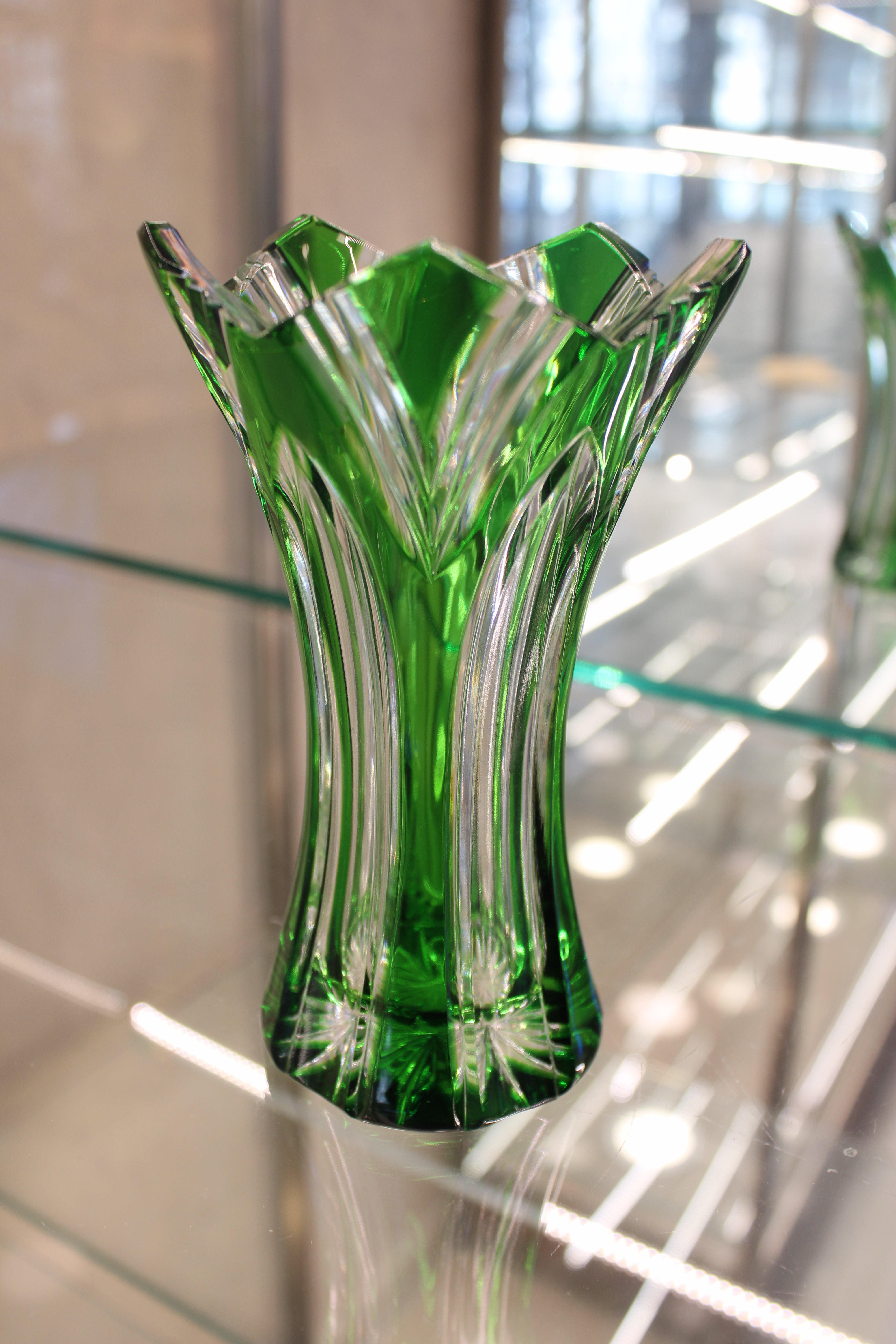 Vaza Lotos - 155 mm - verde