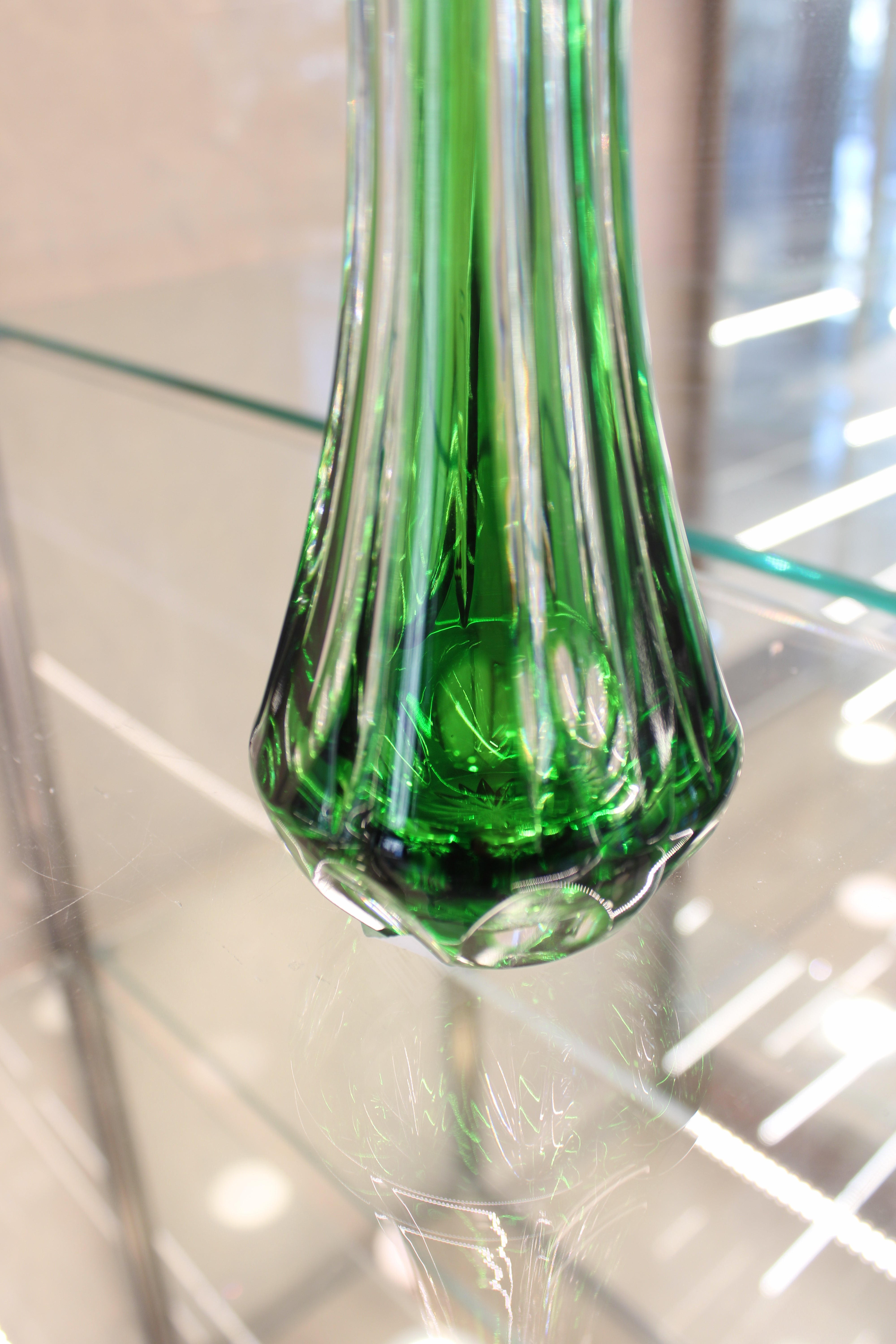 Vaza Lotos - 255 mm - verde