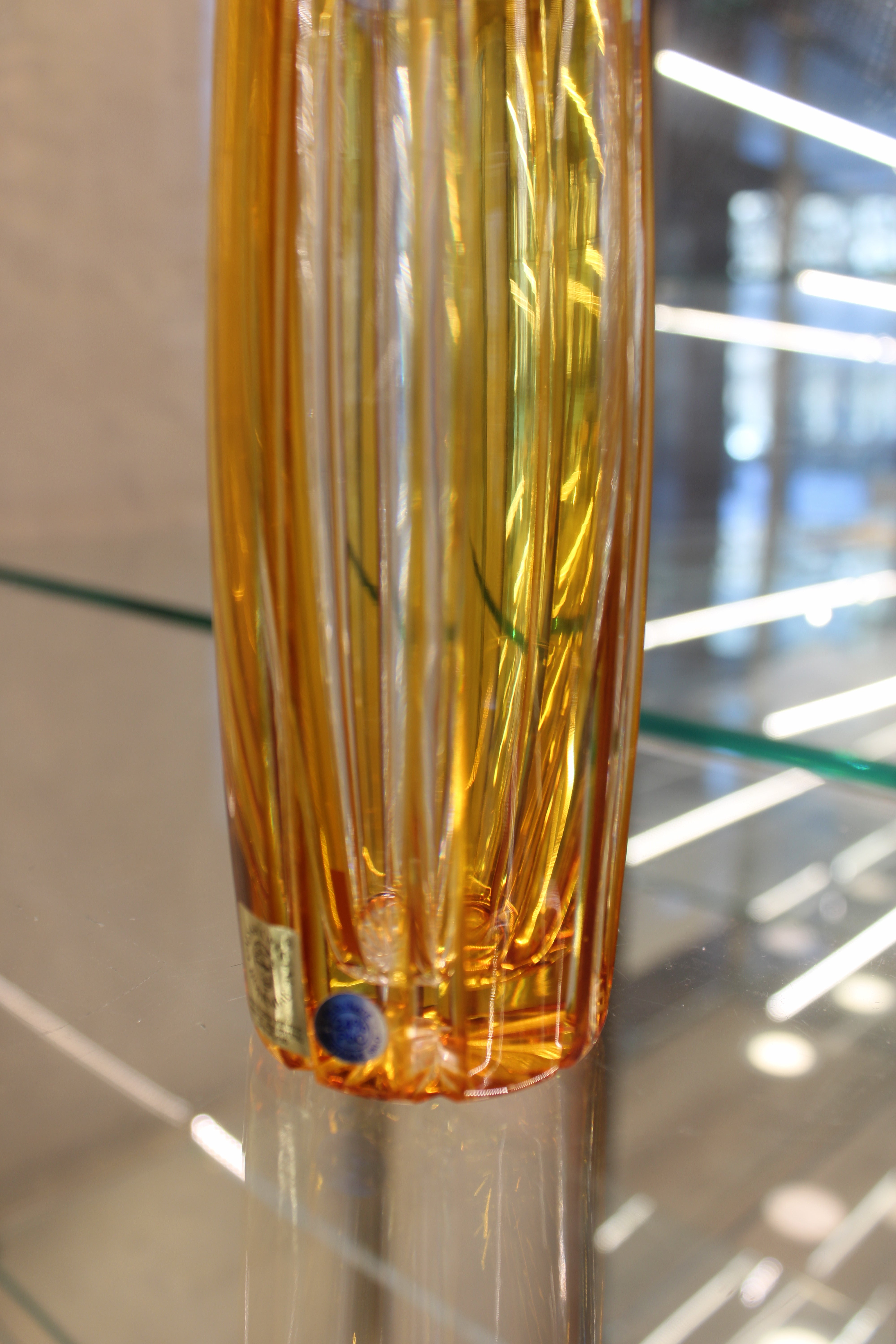 Vaza Nora - 200 mm - galben