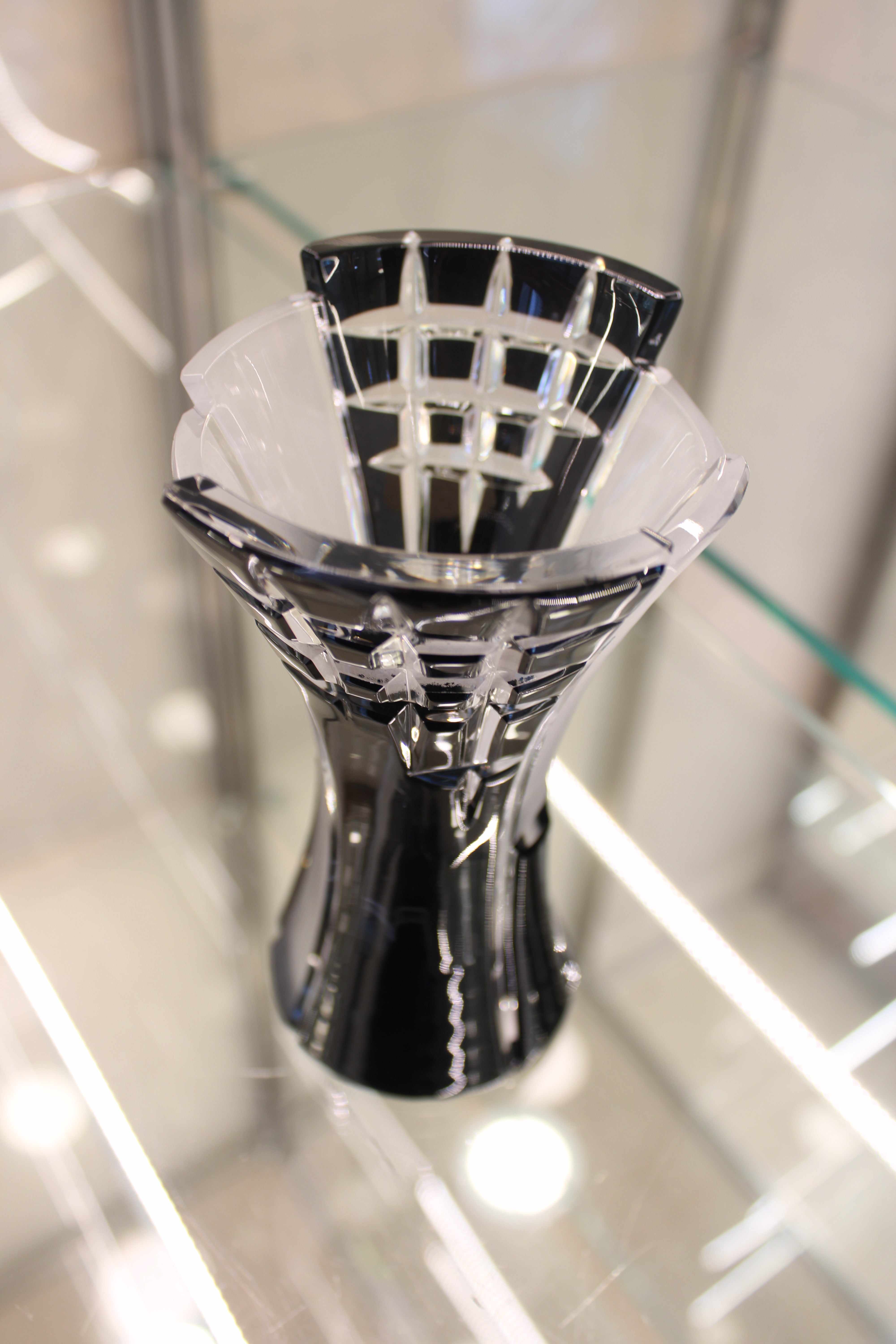 Vaza Metropolis - 155 mm - negru