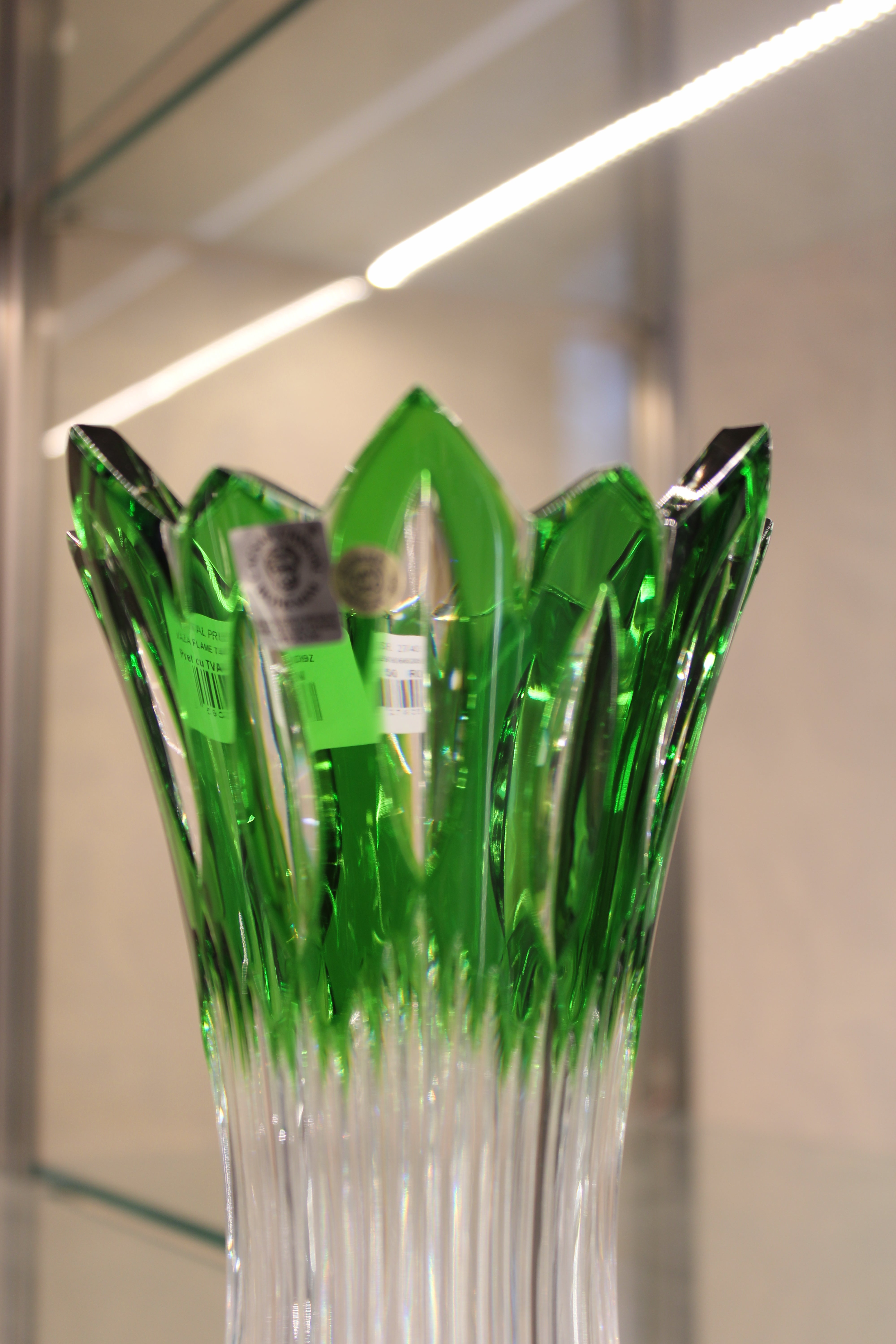 VAZA FLAME - 205mm - Verde