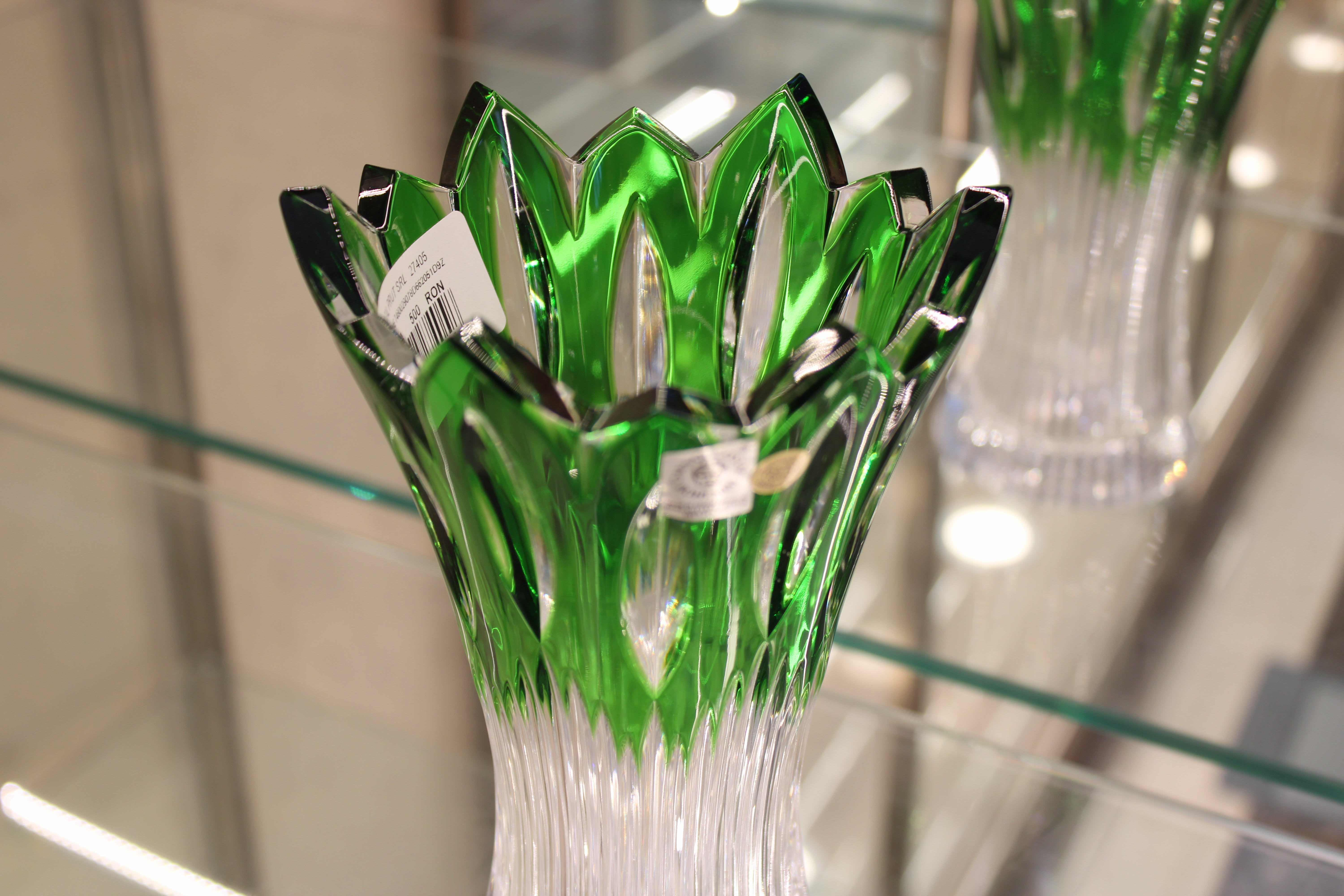 VAZA FLAME - 205mm - Verde