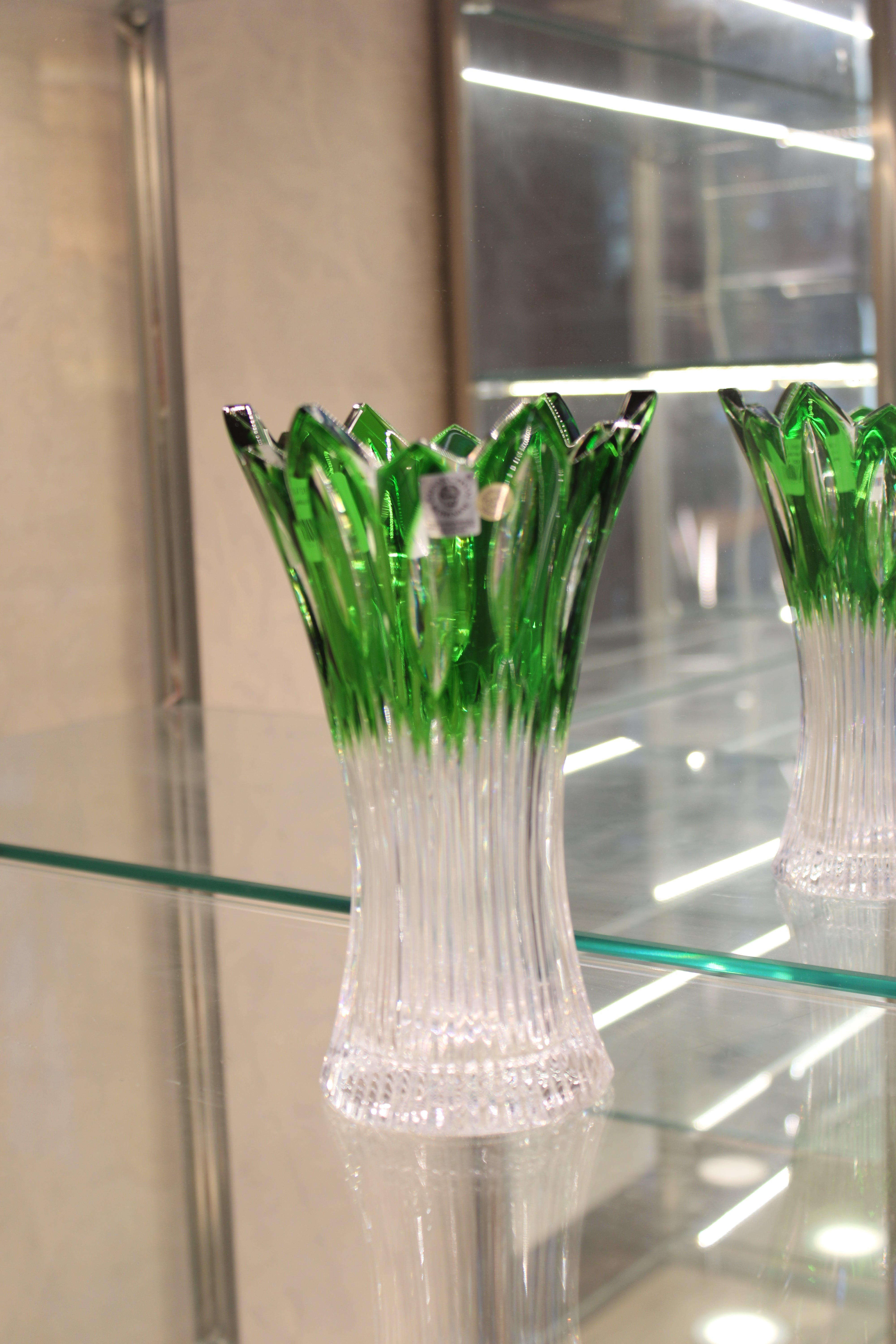 VAZA FLAME - 205mm - Verde