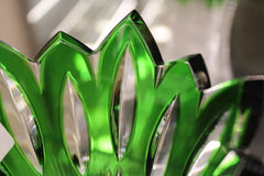 VAZA FLAME - 205mm - Verde