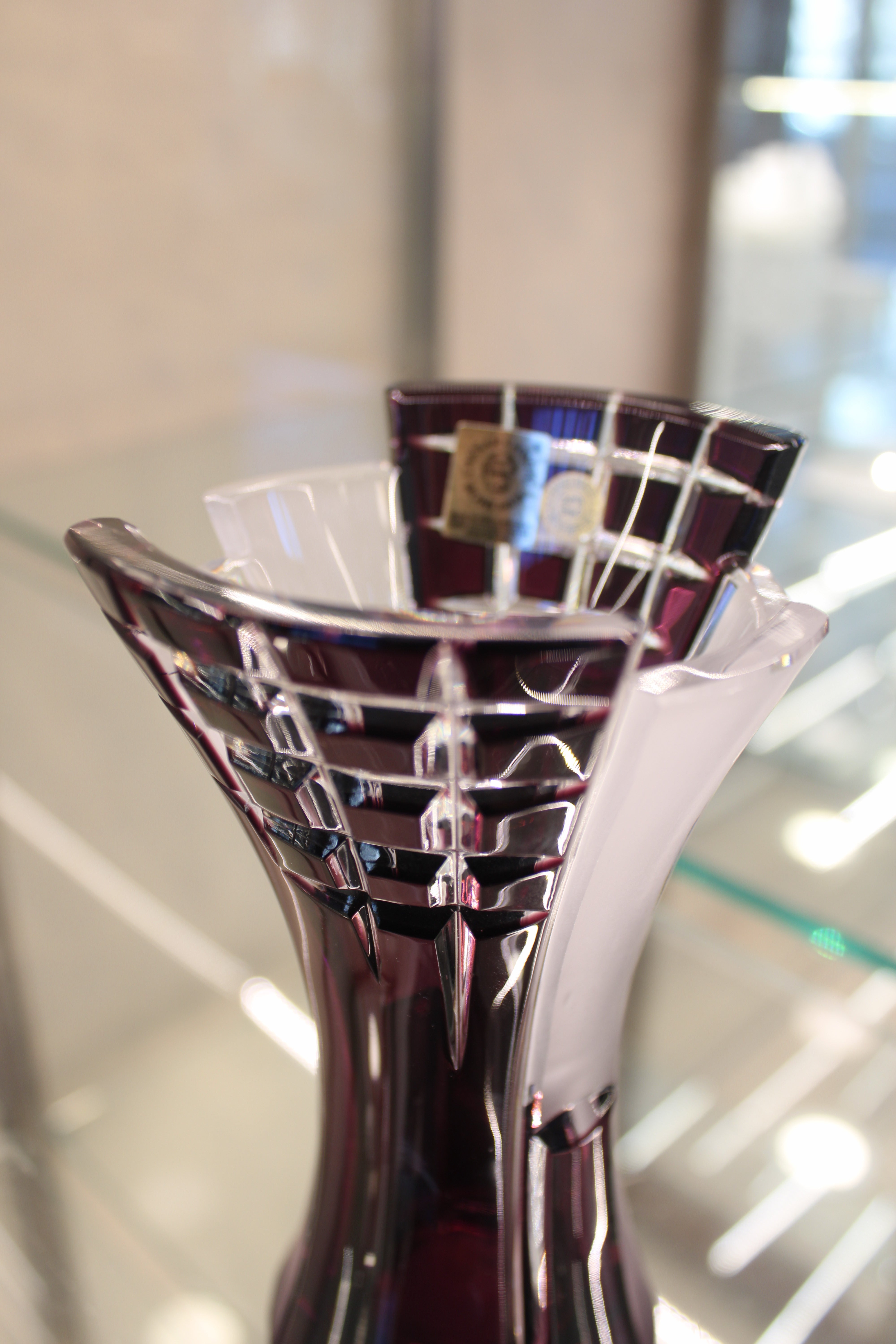 Vaza Metropolis - 155 mm - violet