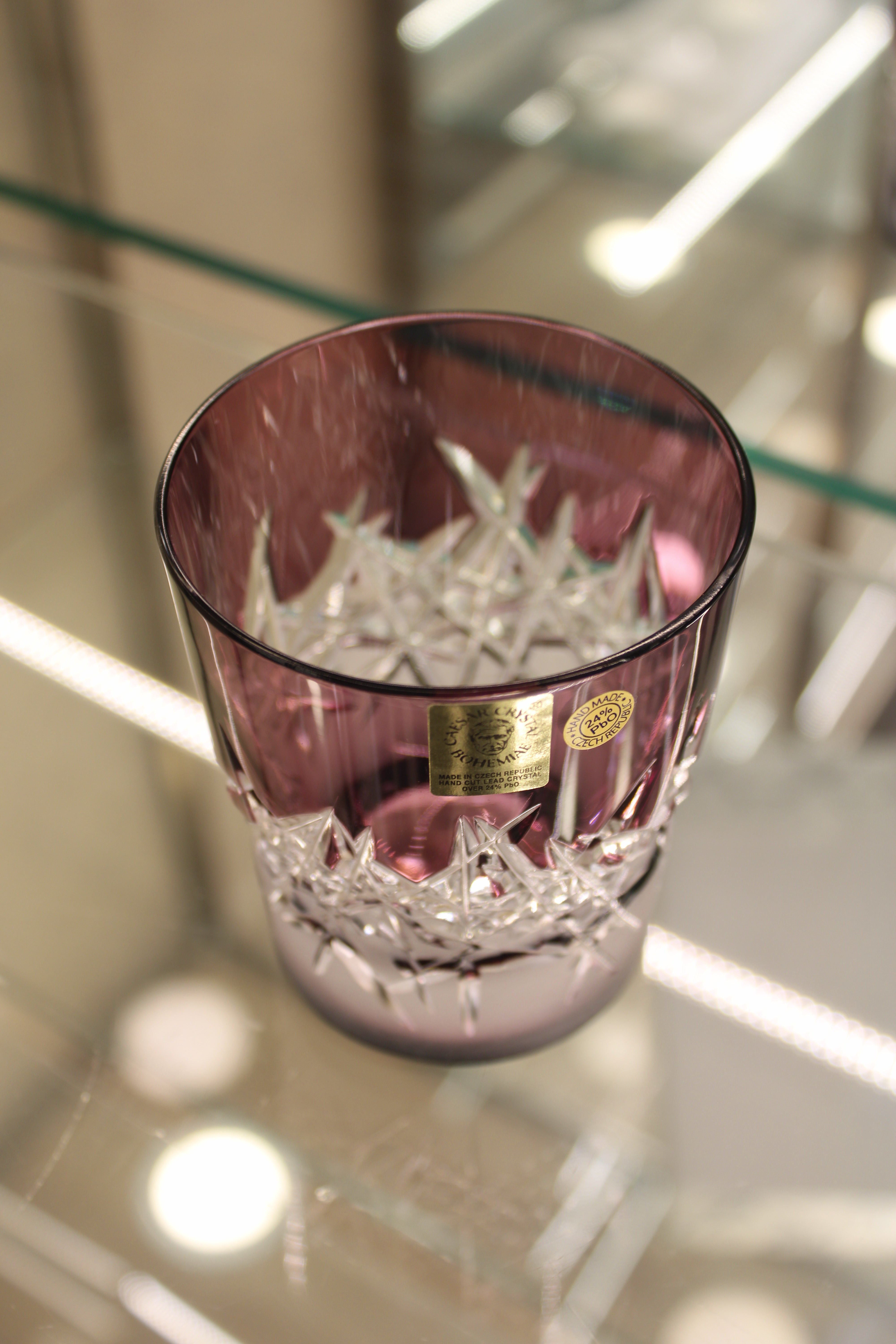 Set 6 Pahare Fara Picior Hoarfrost - 290 ml - violet