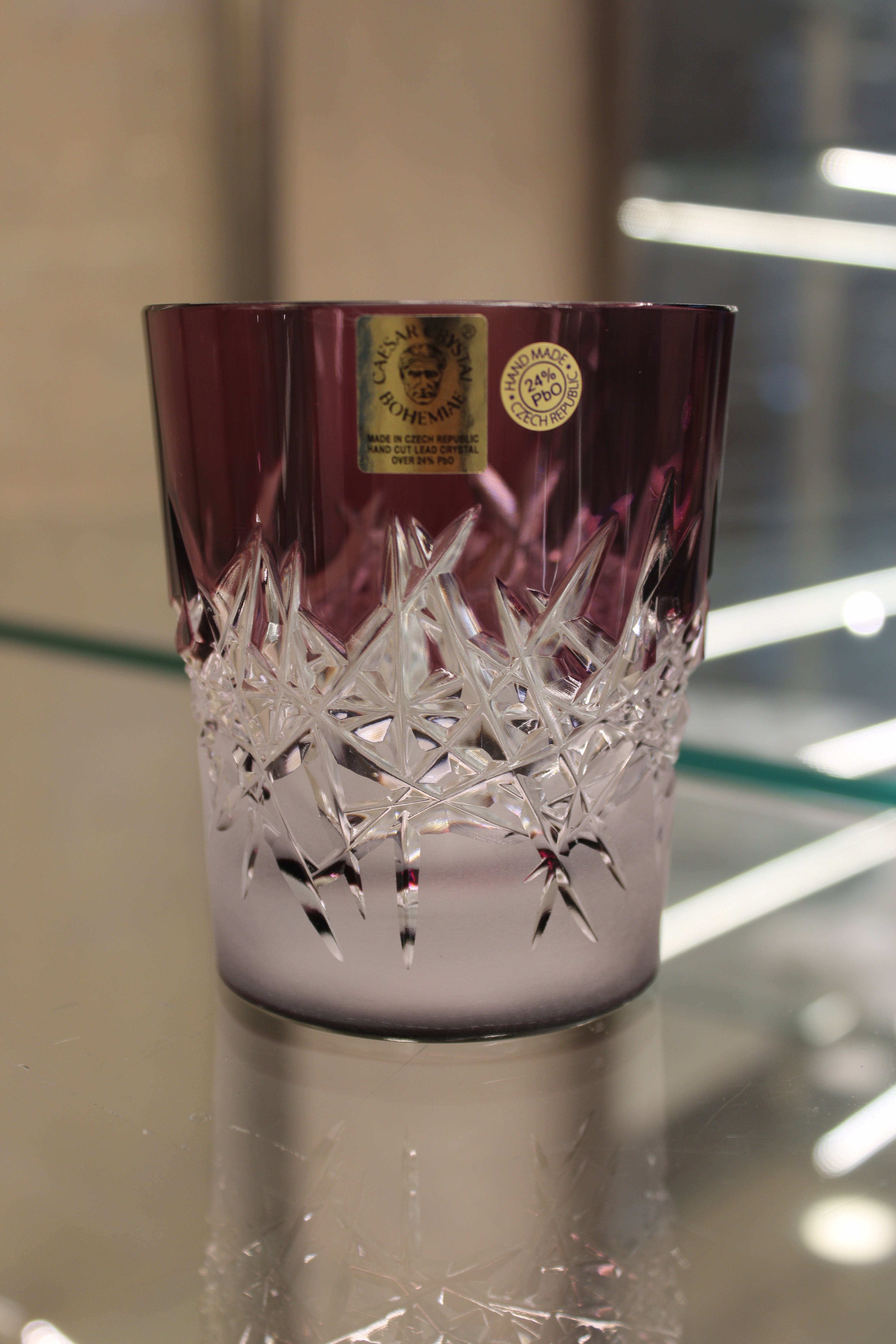 Set 6 Pahare Fara Picior Hoarfrost - 290 ml - violet