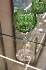 Set 2 Pahare Cu Picior Roemer Tomy - 190 ml - verde