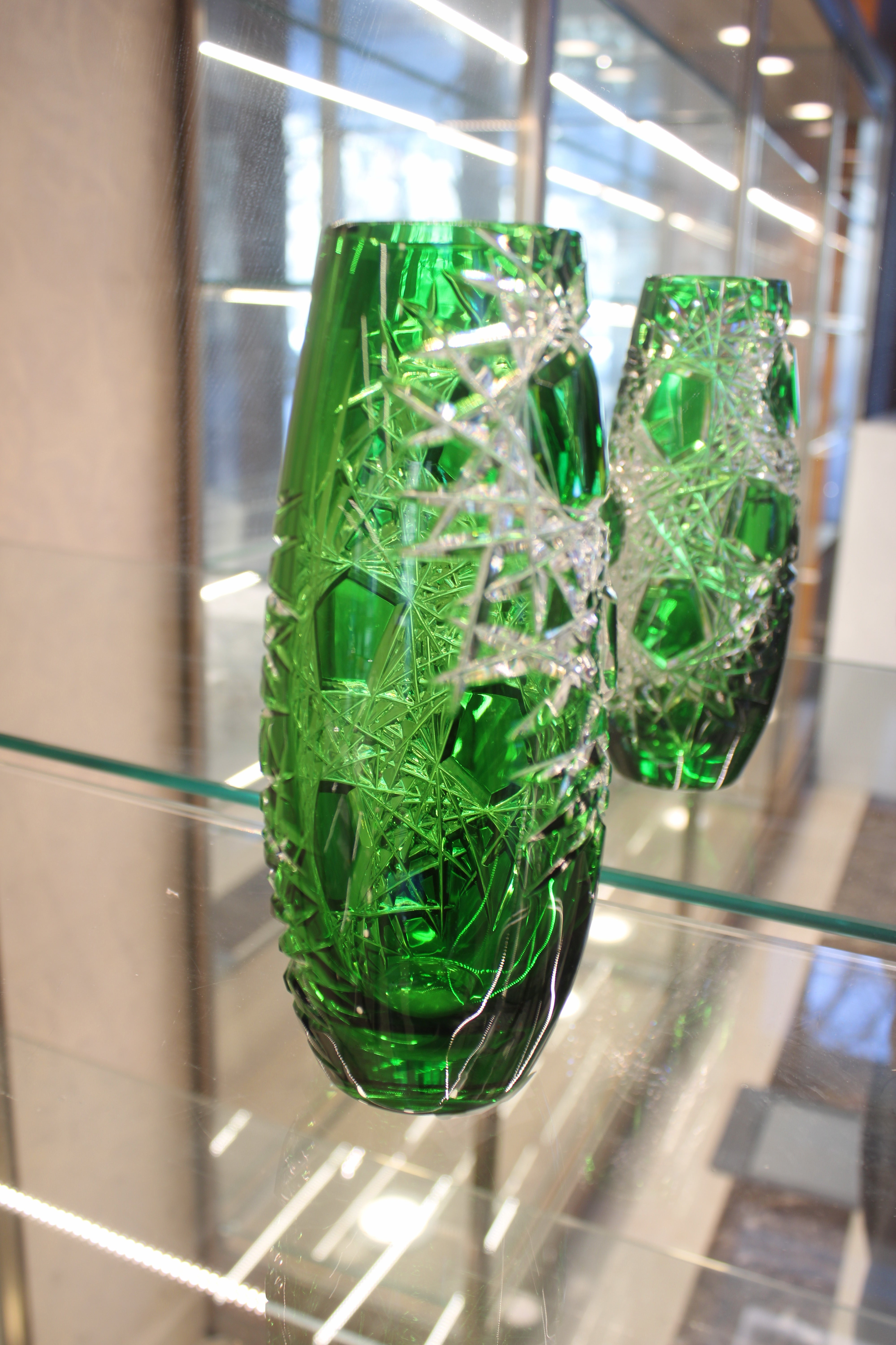 Vaza Frost - 205 mm - verde
