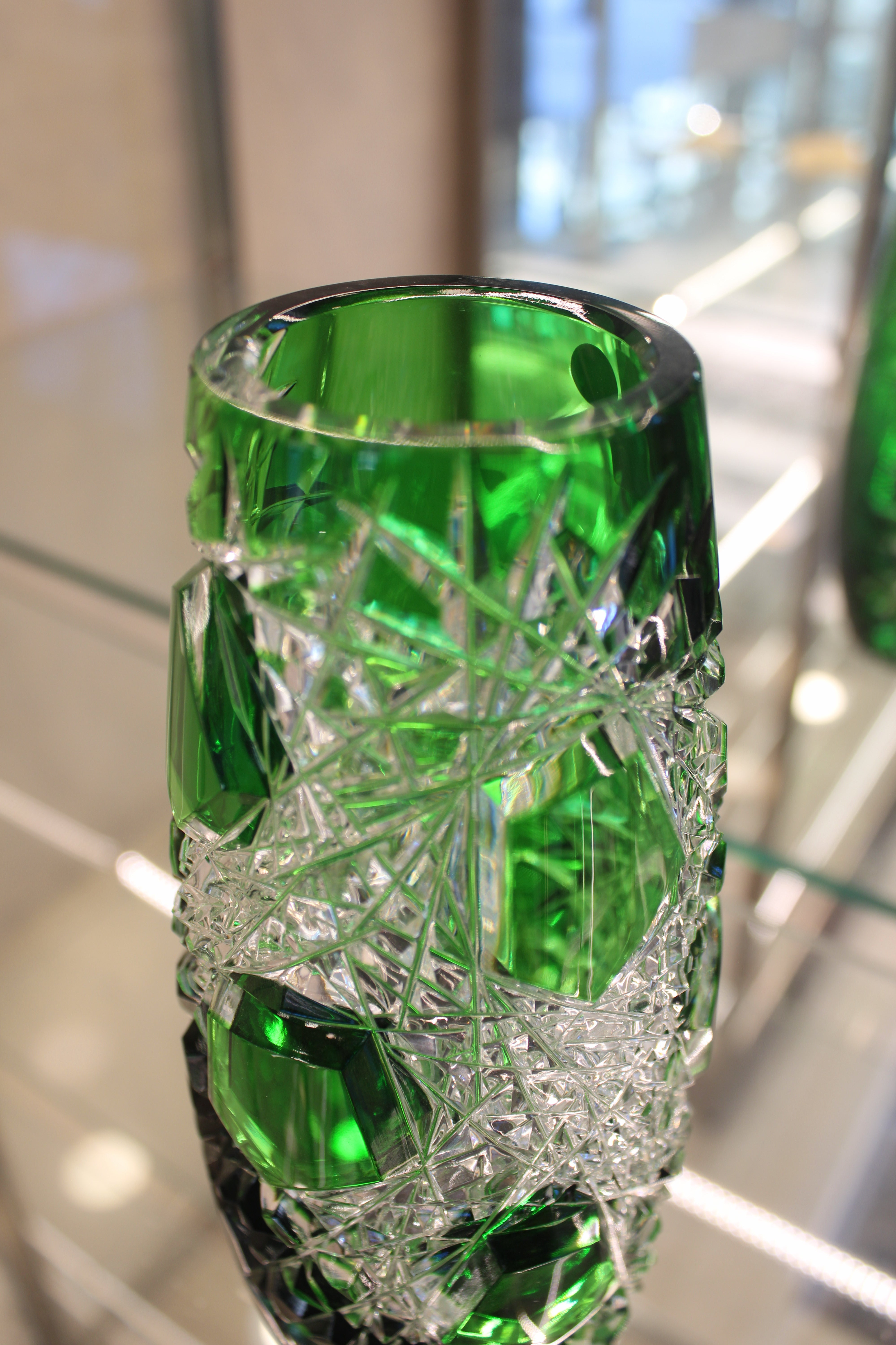 Vaza Frost - 205 mm - verde