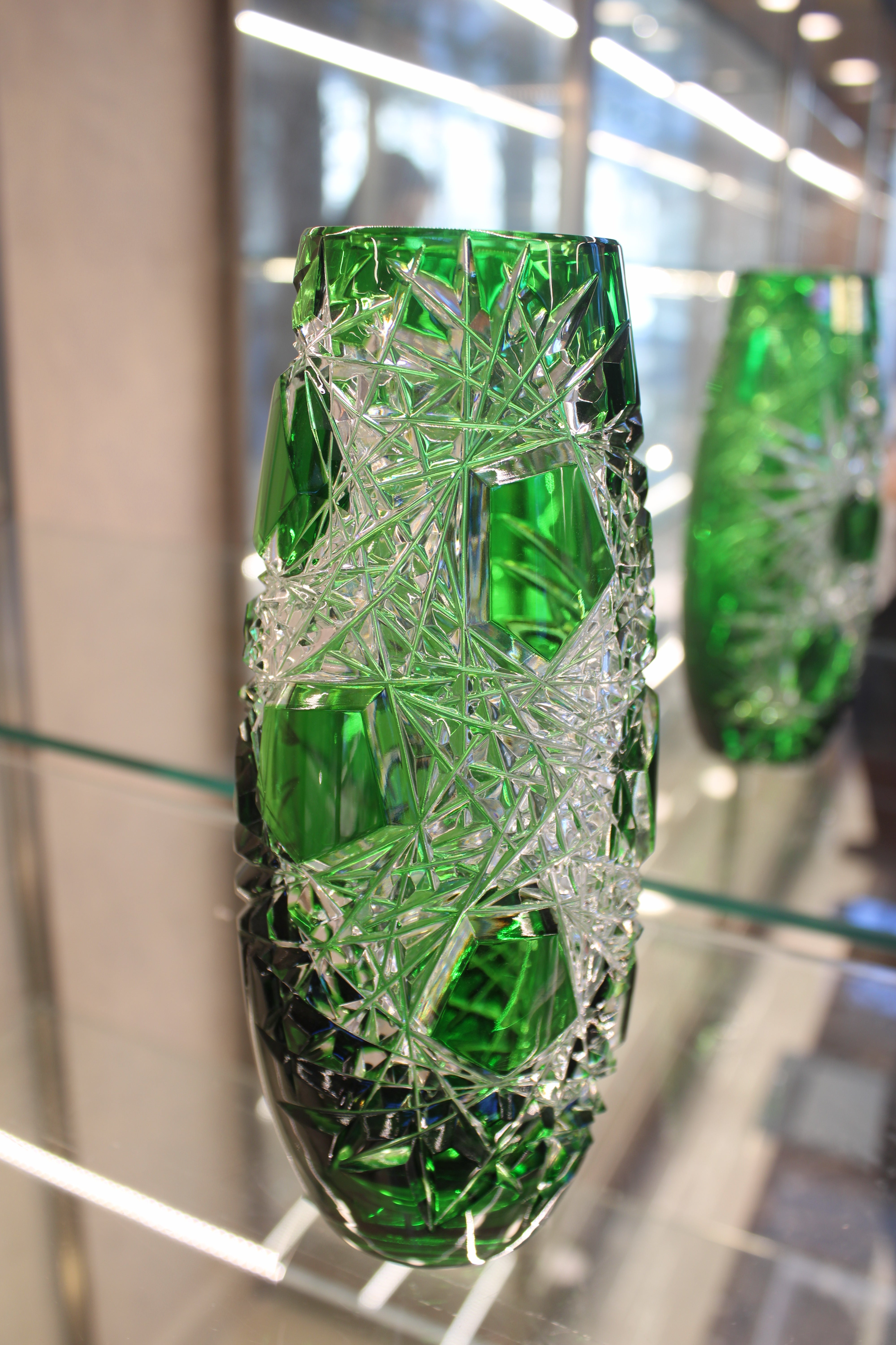 Vaza Frost - 205 mm - verde