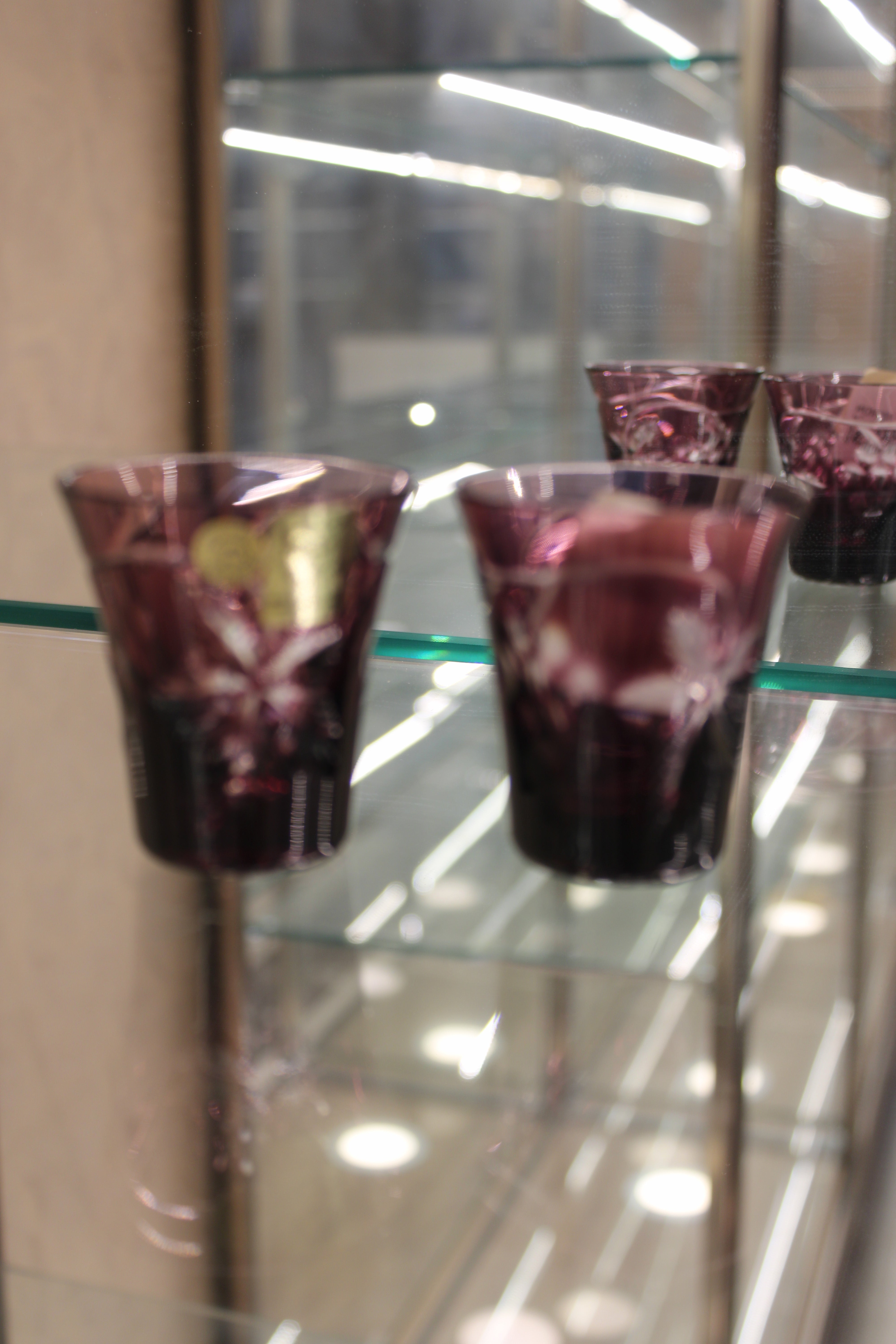 Set 2 Pahare Liqueur Grapes - 45 ml - violet