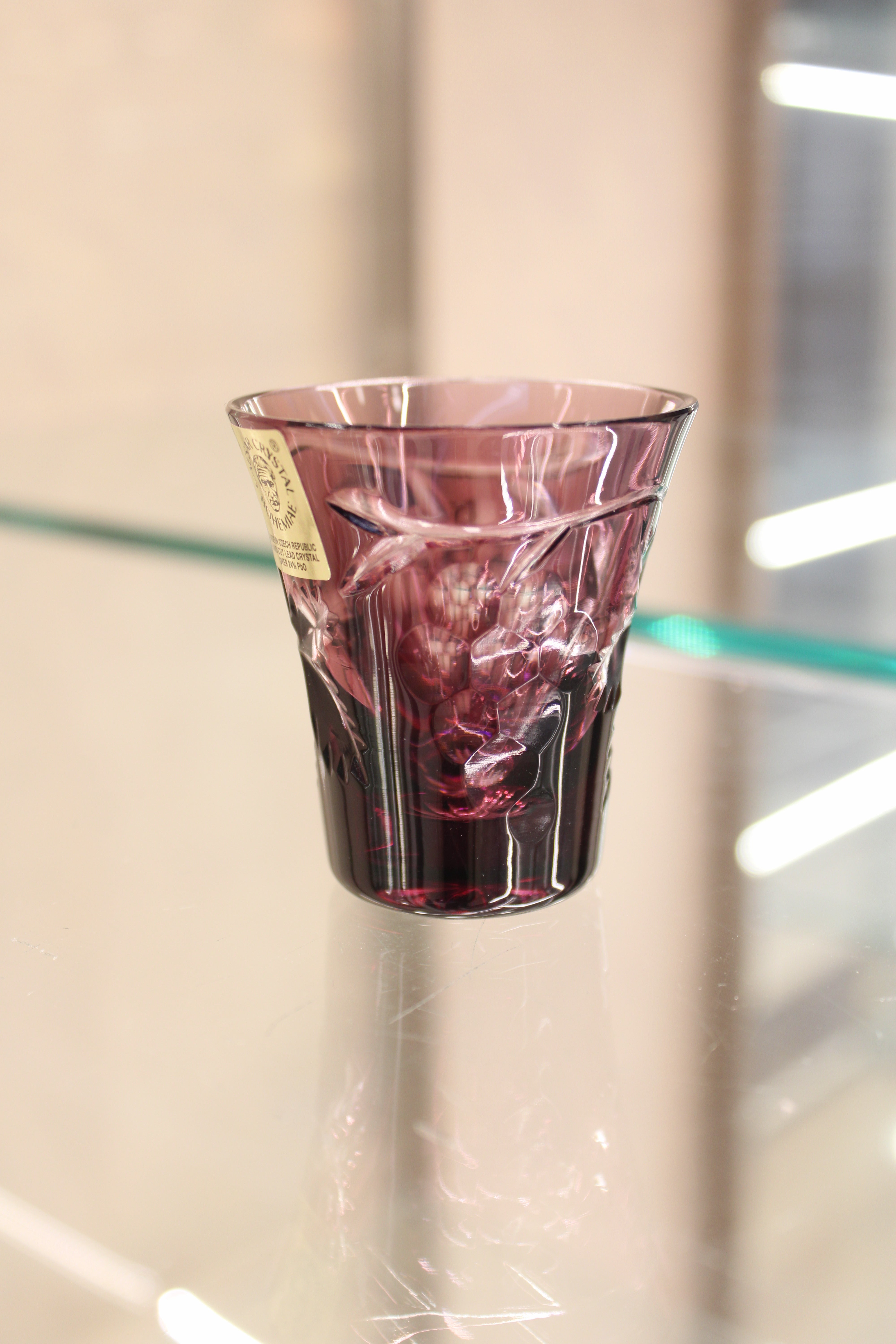 Set 2 Pahare Liqueur Grapes - 45 ml - violet