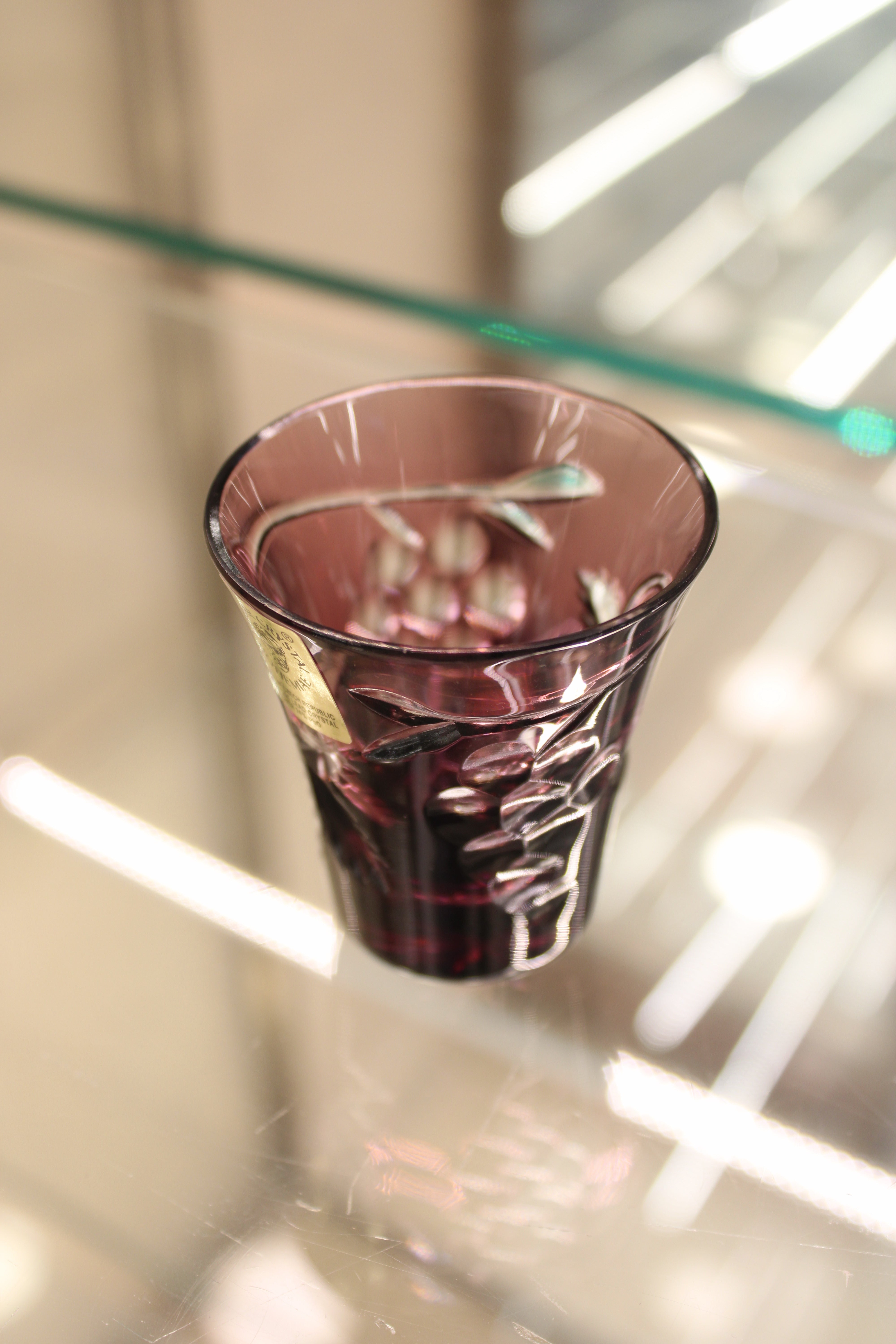 Set 2 Pahare Liqueur Grapes - 45 ml - violet