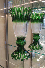 Vaza Flame - 430 mm - verde