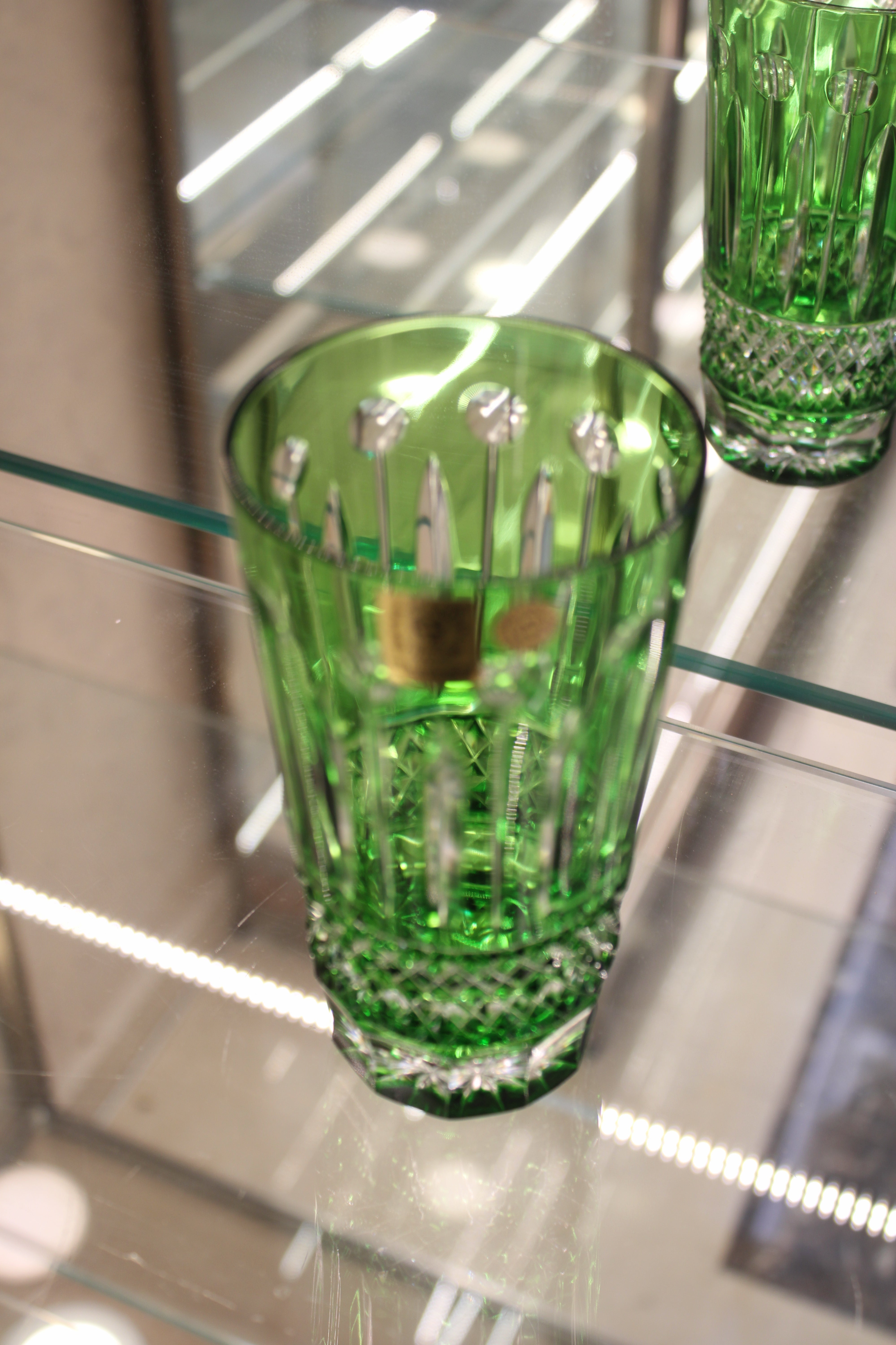 Set 2 Pahare Fara Picior Tomy - 320 ml - verde