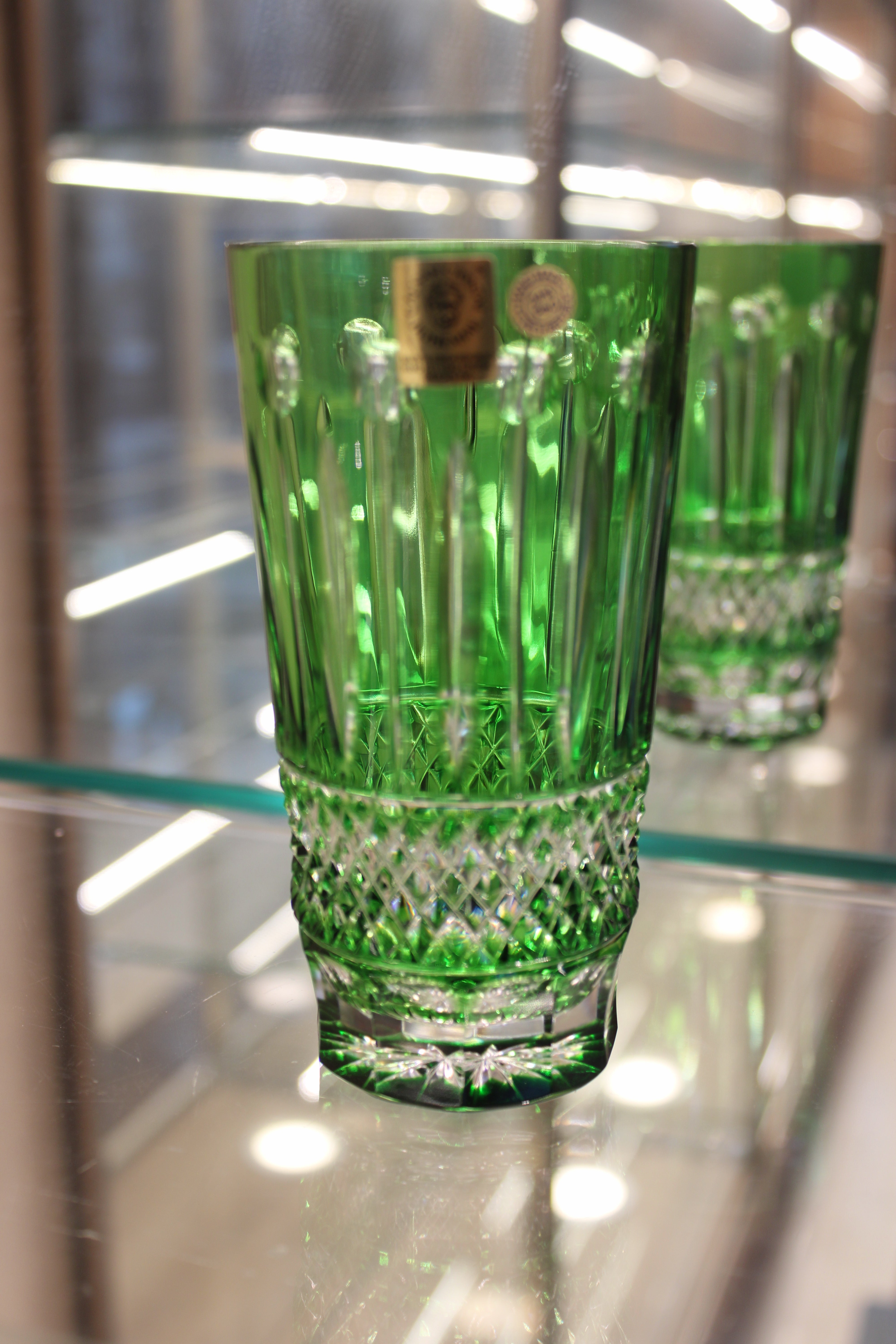 Set 2 Pahare Fara Picior Tomy - 320 ml - verde