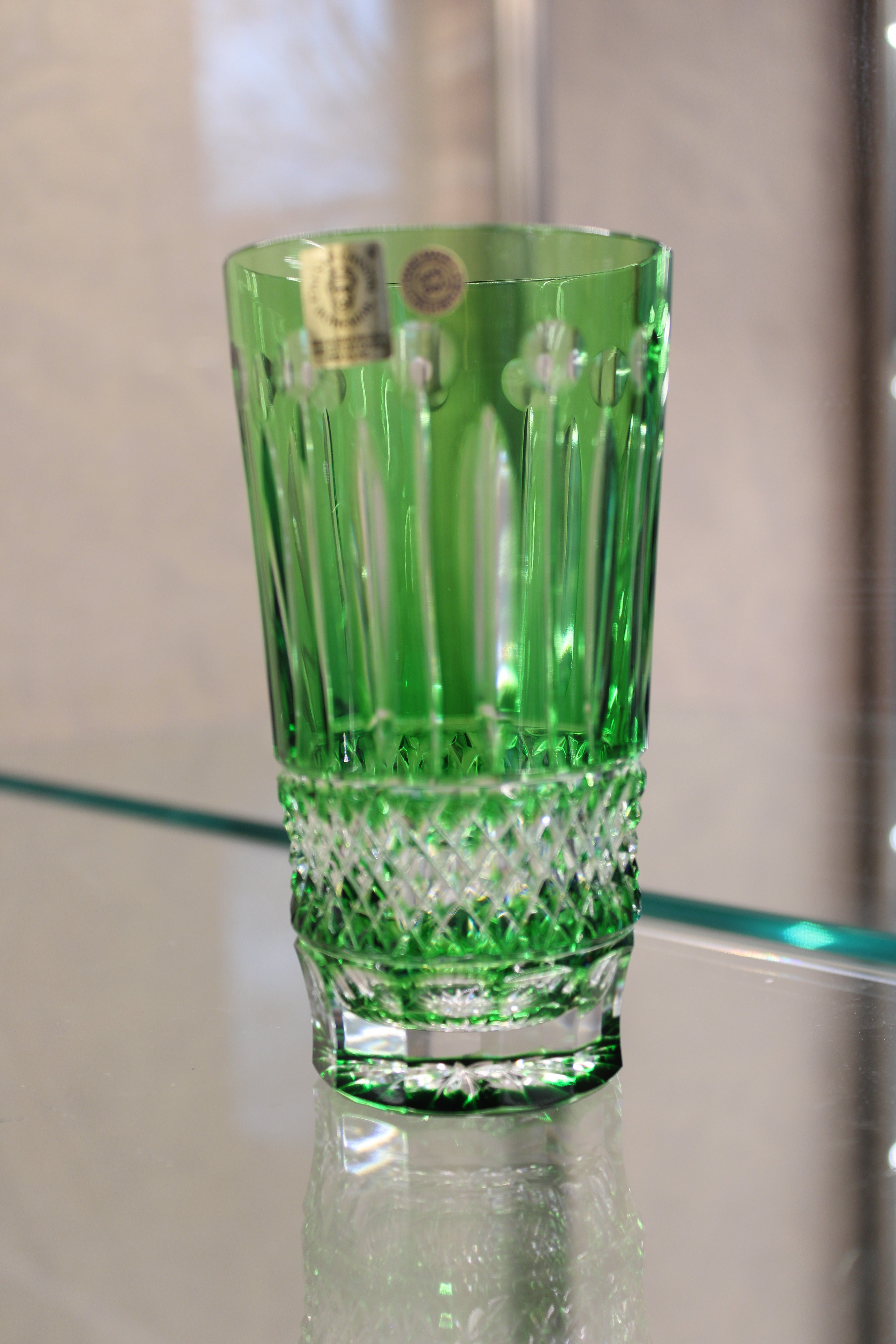 Set 2 Pahare Fara Picior Tomy - 320 ml - verde