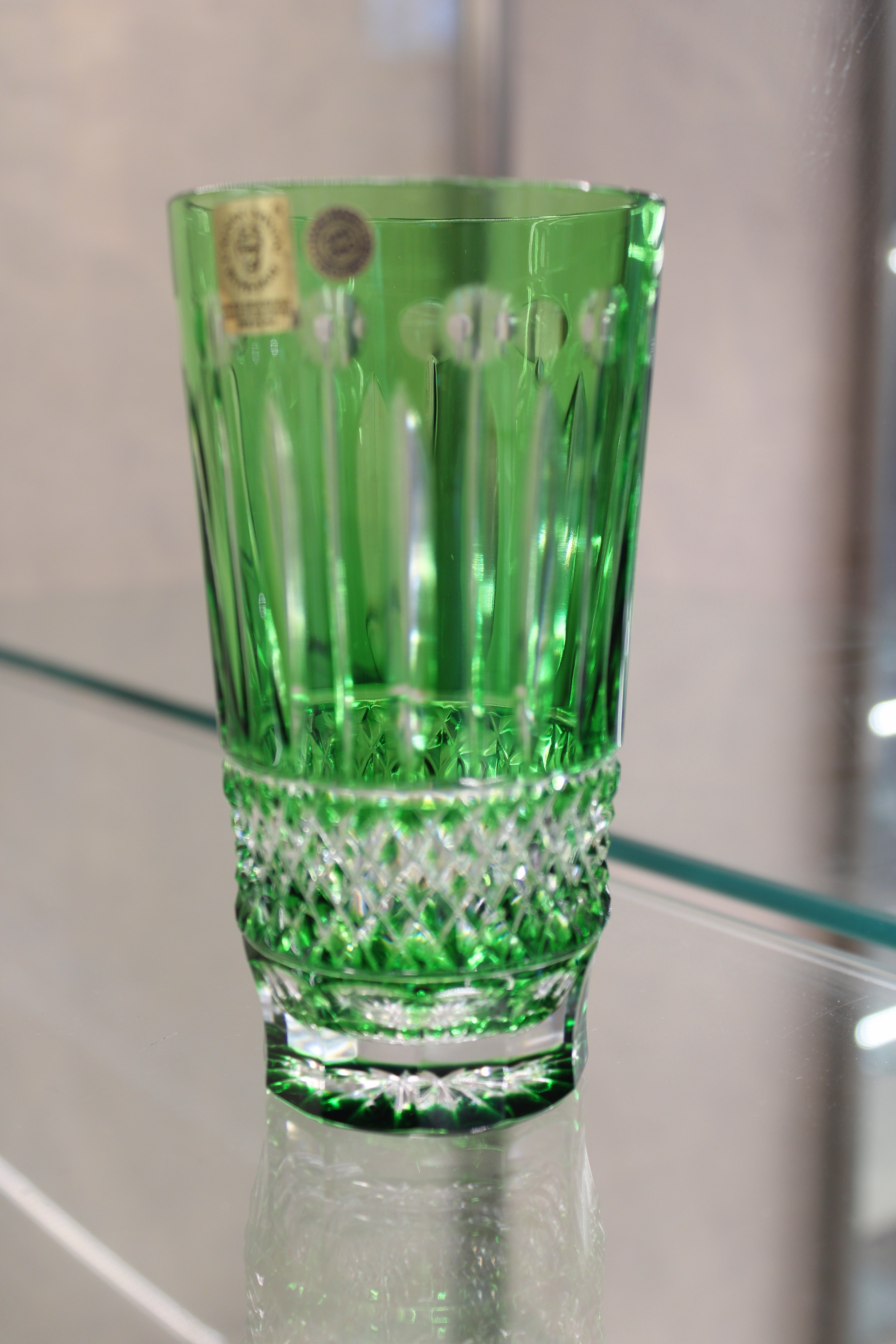 Set 2 Pahare Fara Picior Tomy - 320 ml - verde