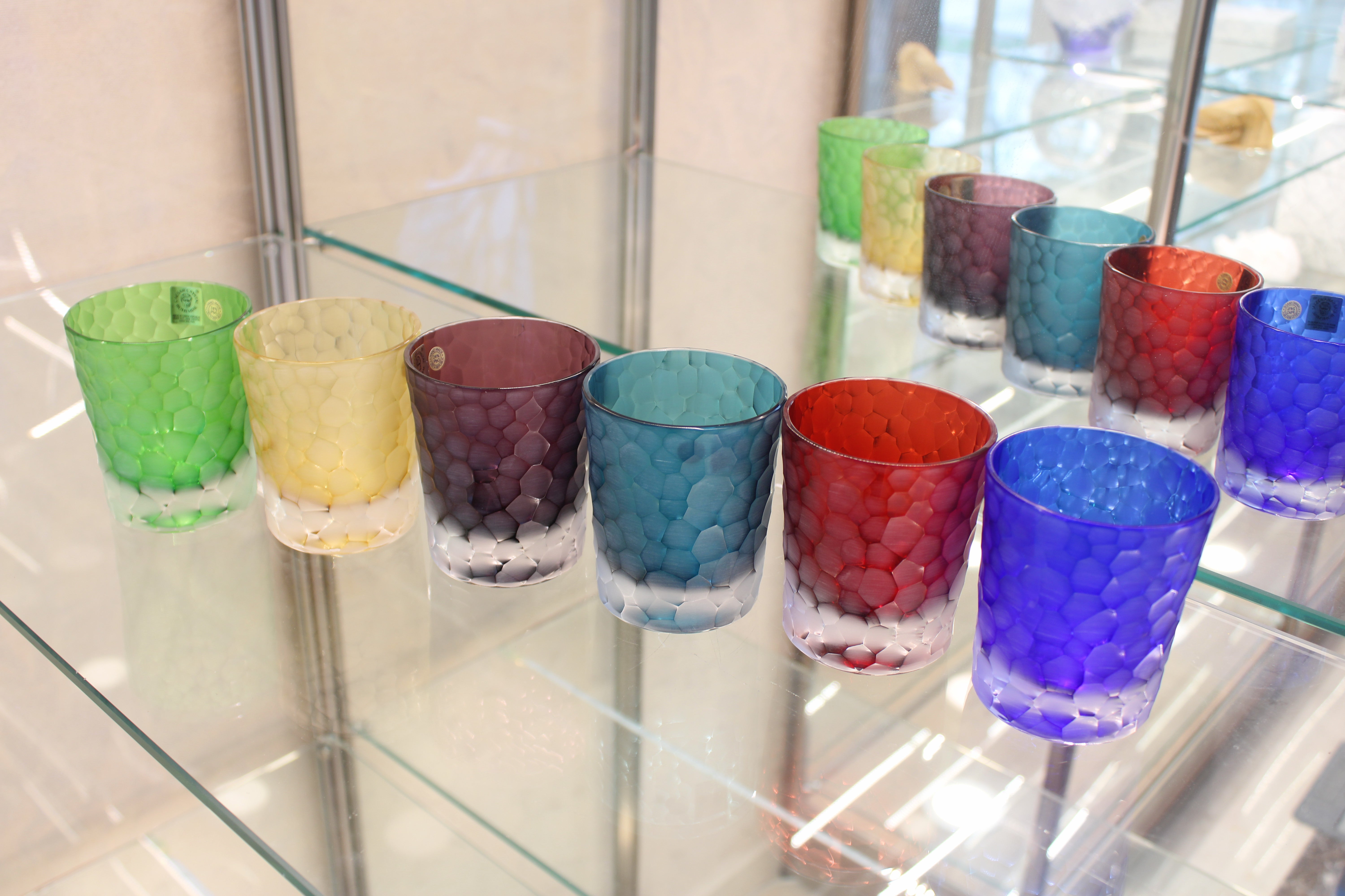 Set Pahar Whisky Marbles - 290 ml - multicolor