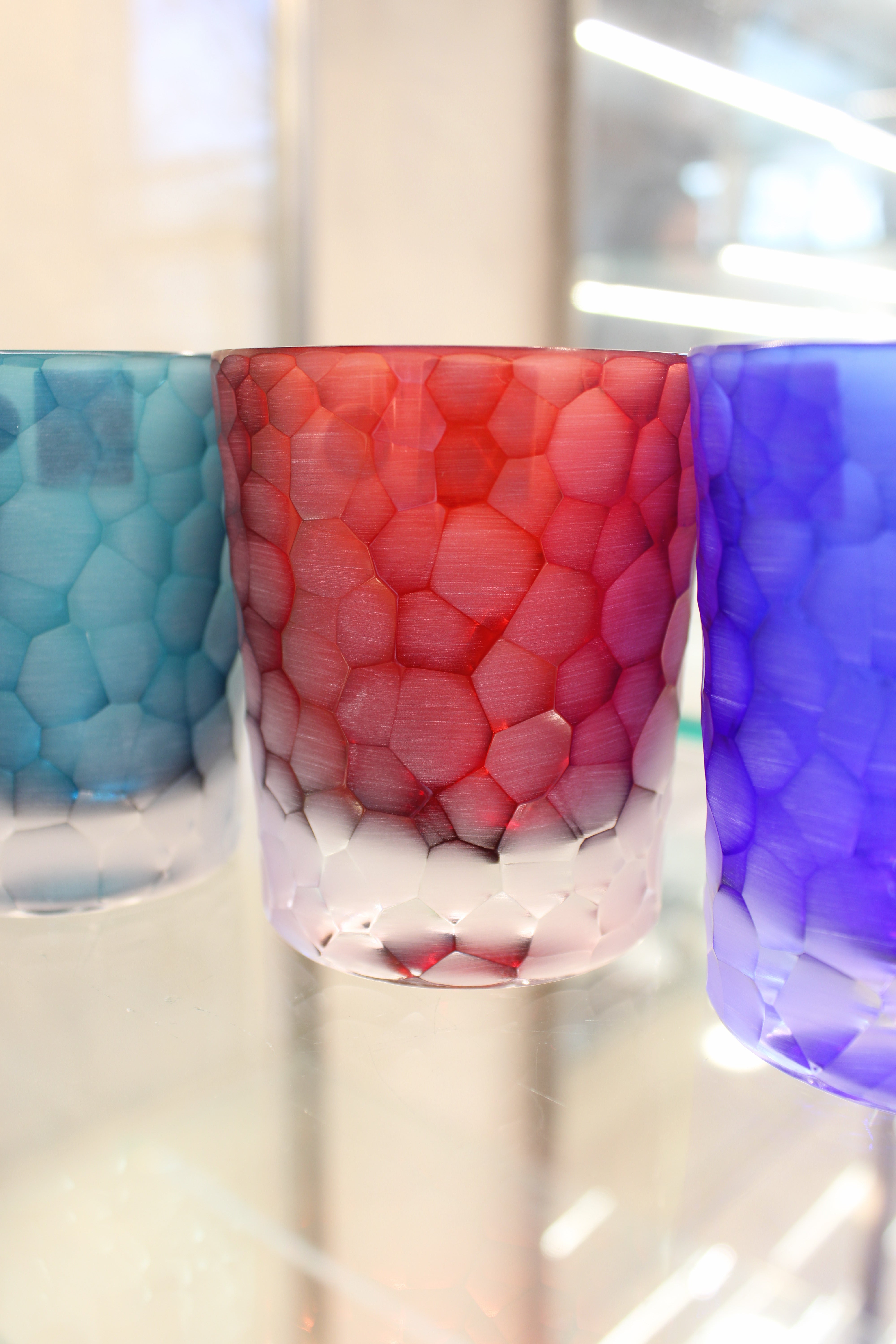 Set Pahar Whisky Marbles - 290 ml - multicolor
