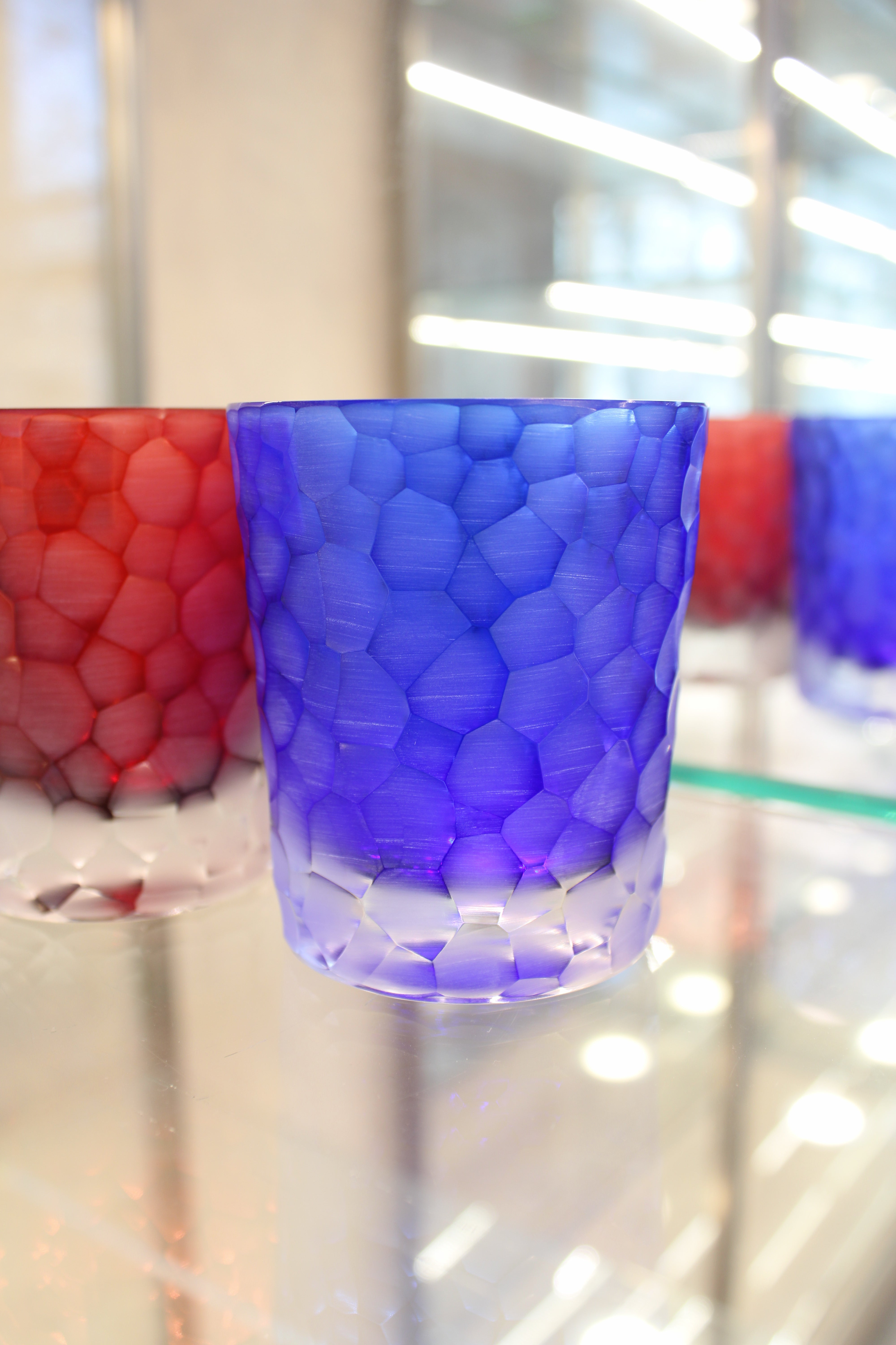 Set Pahar Whisky Marbles - 290 ml - multicolor