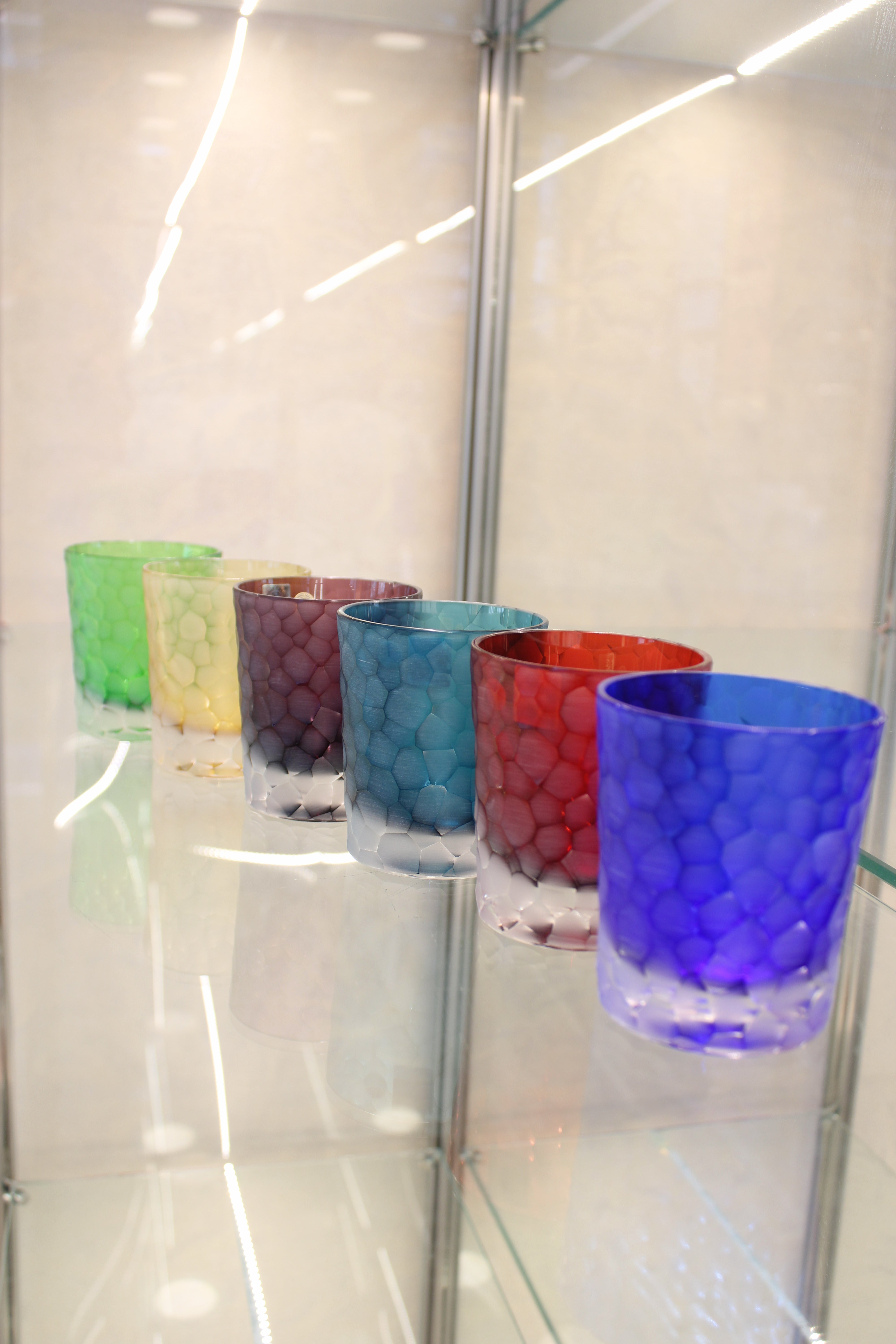 Set Pahar Whisky Marbles - 290 ml - multicolor