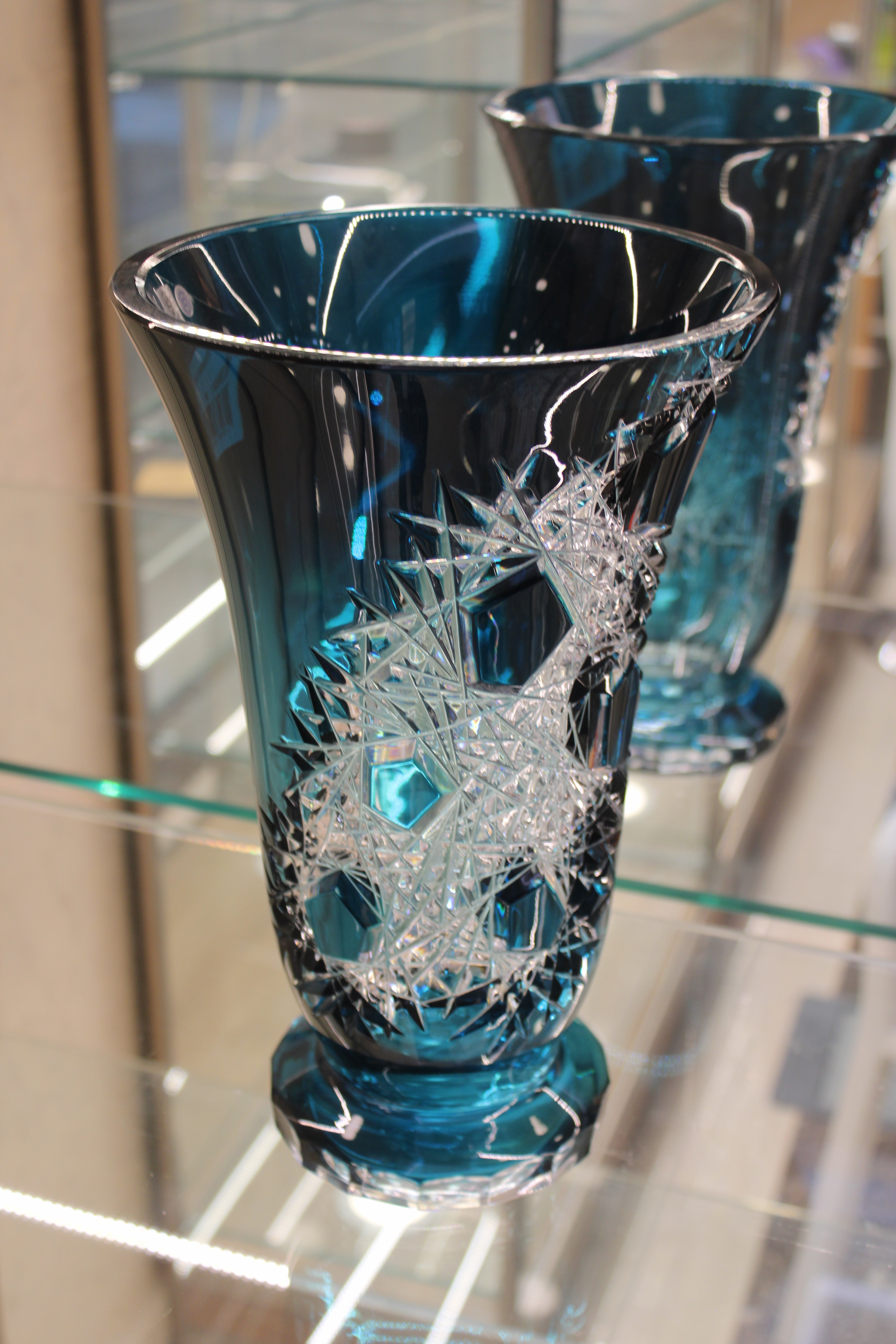 Vaza Frost - 305 mm - azure