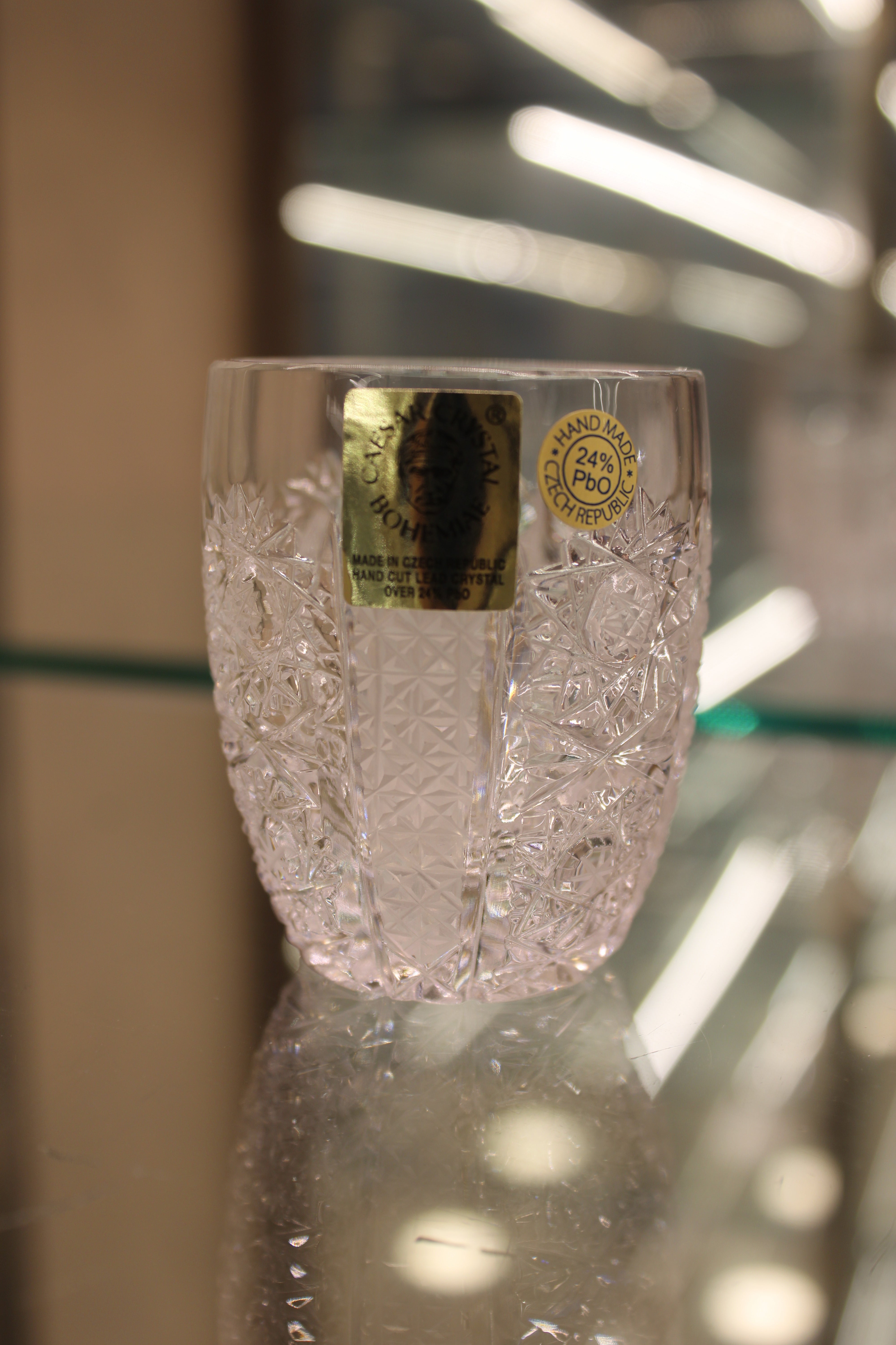 Set 2 Pahare Liqueur Iris - 200 ml - transparent