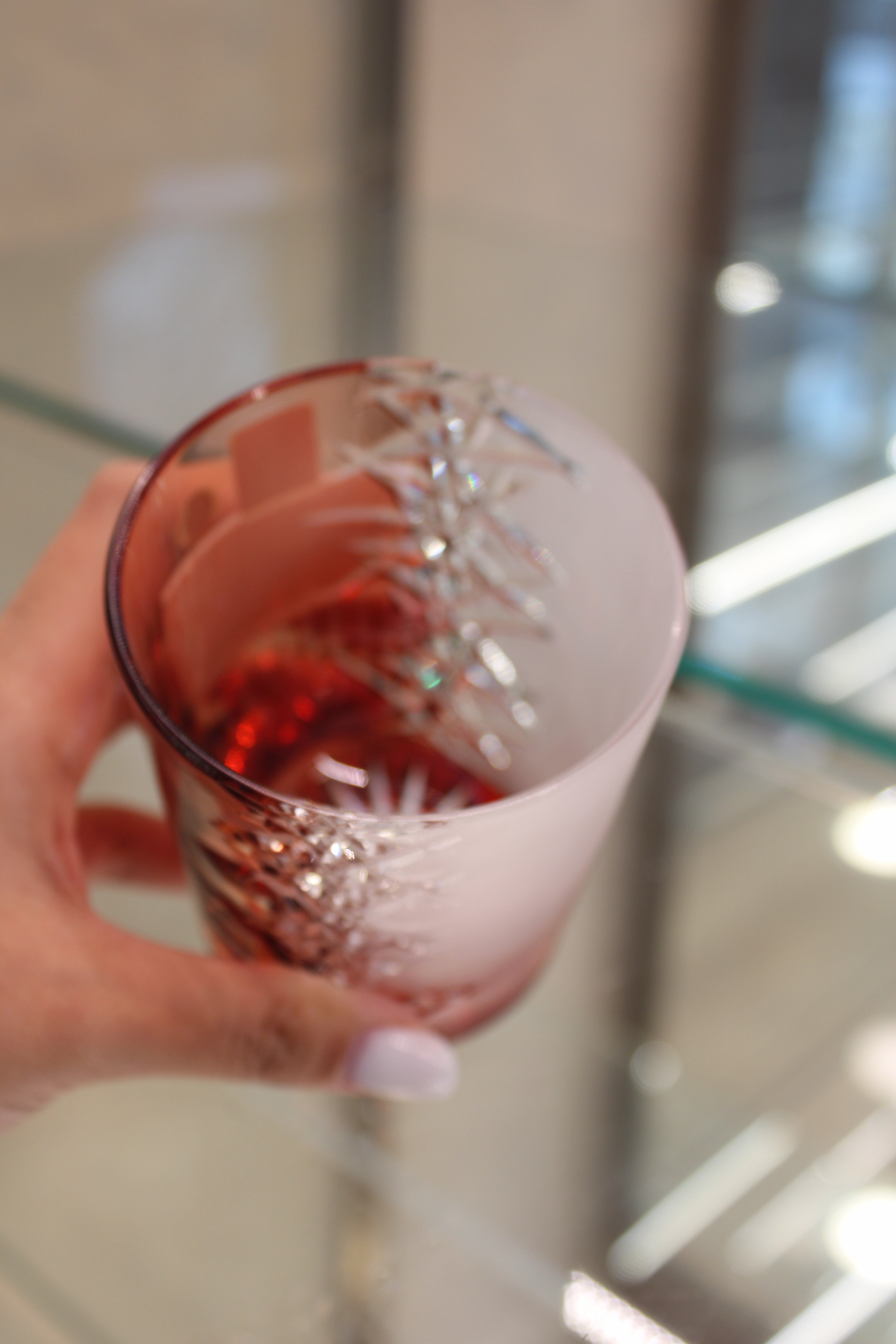 Set 6 Pahare Fara Picior Frozen - 290 ml - ruby