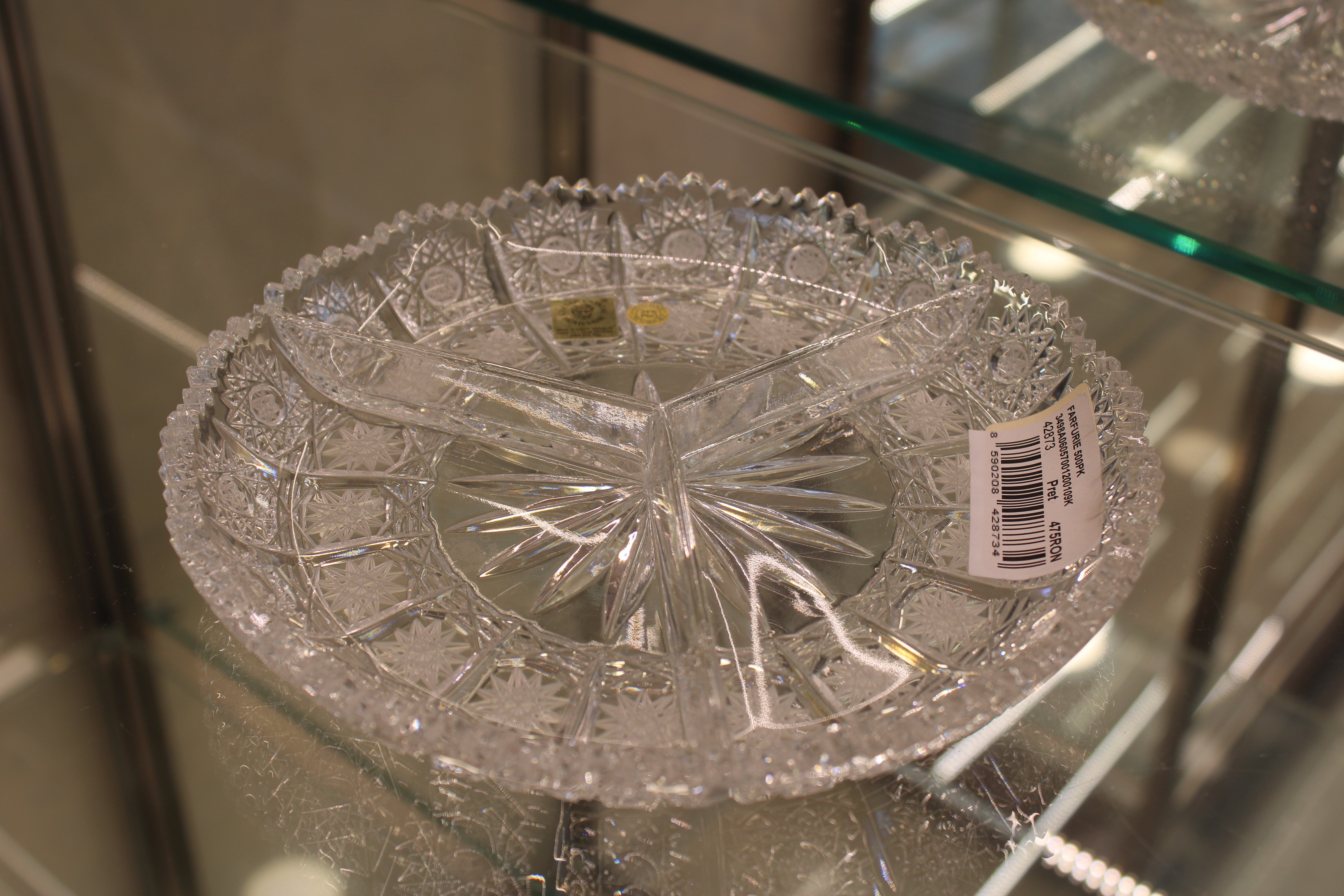 Farfurie 500Pk - 200 mm - transparent