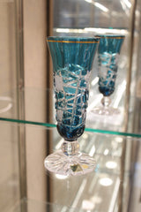 Set 2 Pahare Cu Picior Goblet Mars - 150 ml - azure